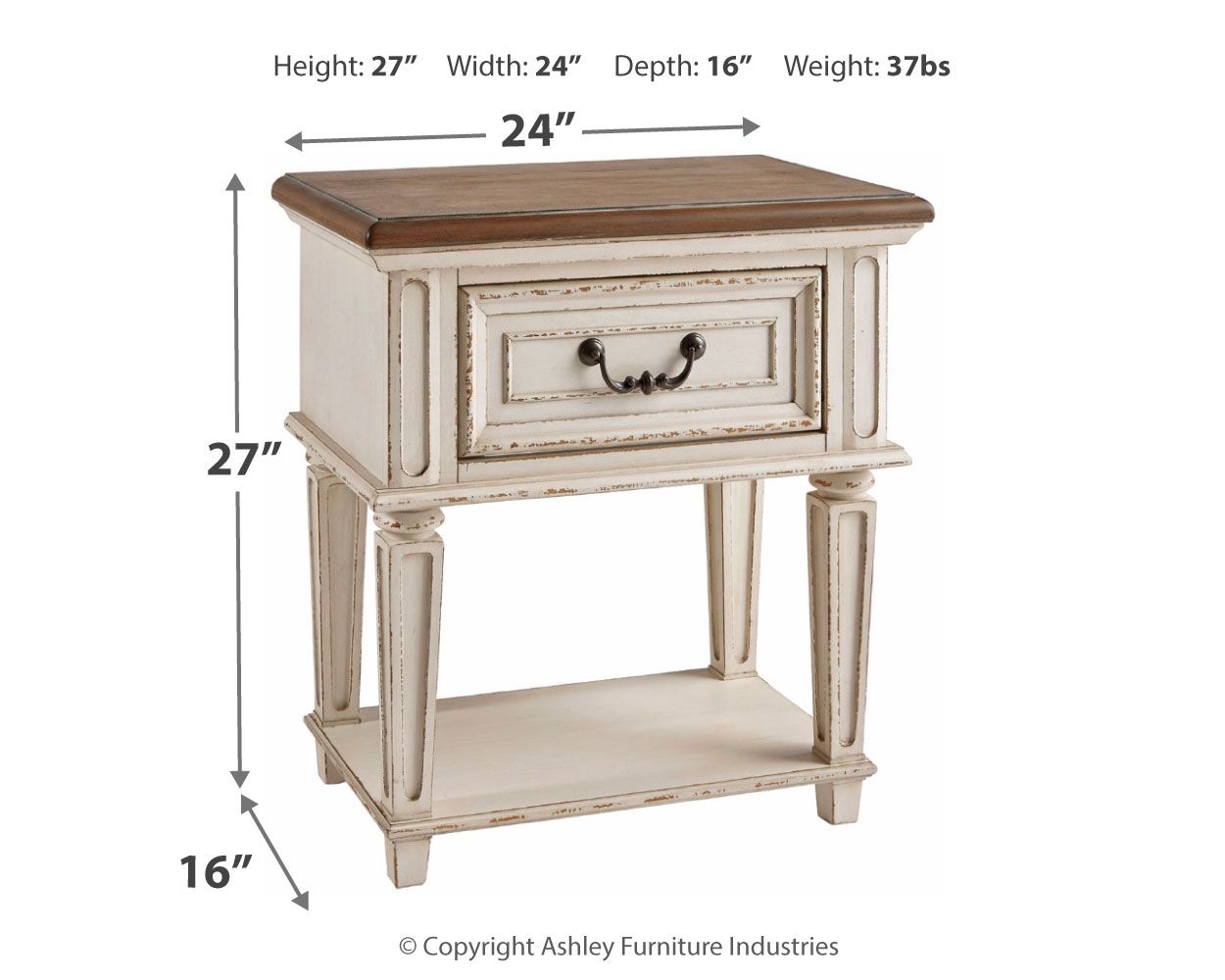 Realyn - Night Stand - Urban Living Furniture (Los Angeles, CA)