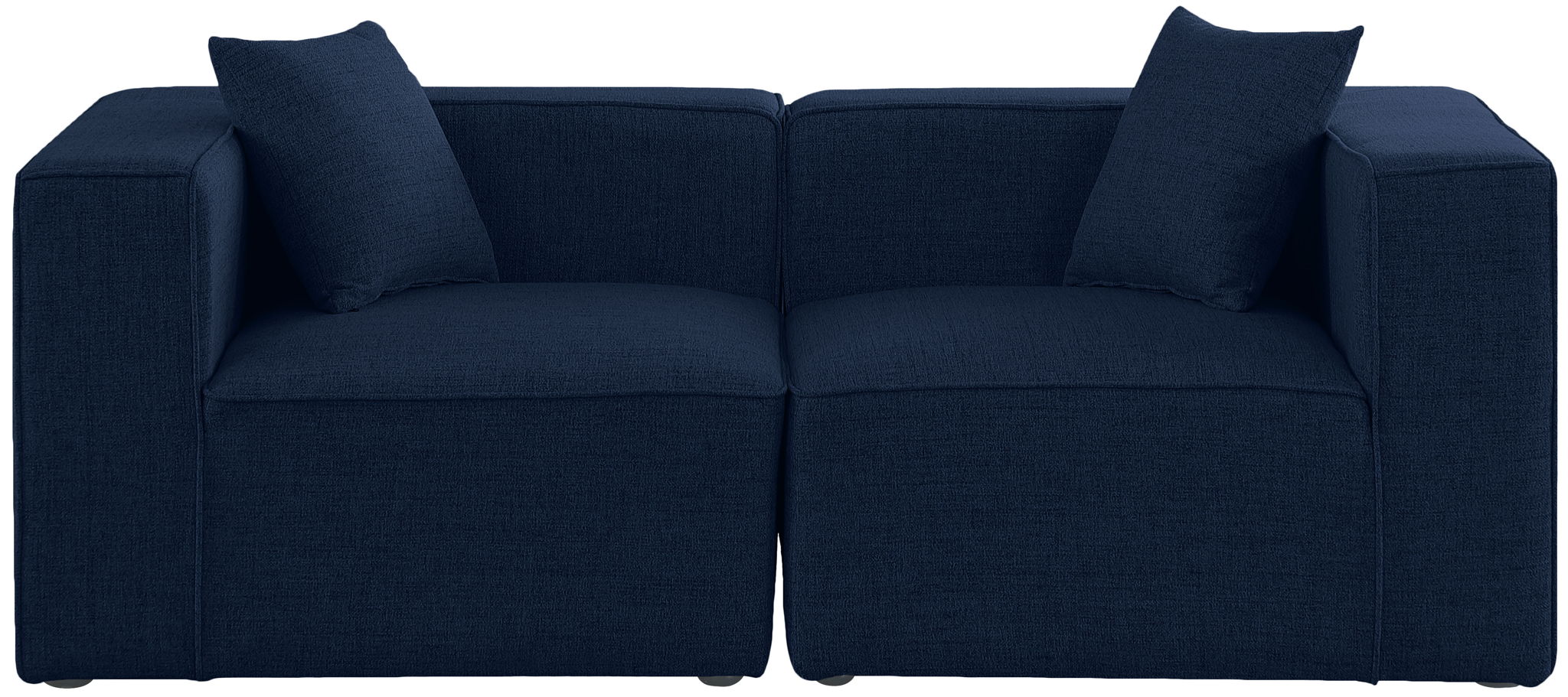 Cube - Linen Modular 2 Seat Sofa - Urban Living Furniture (Los Angeles, CA)