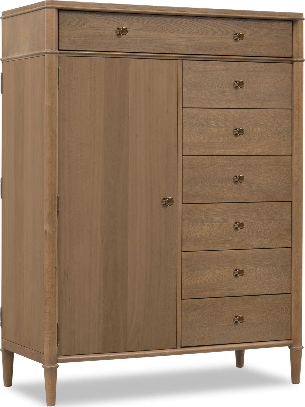 Whitmore - Door Chest With Jewelry Storage - Claystone