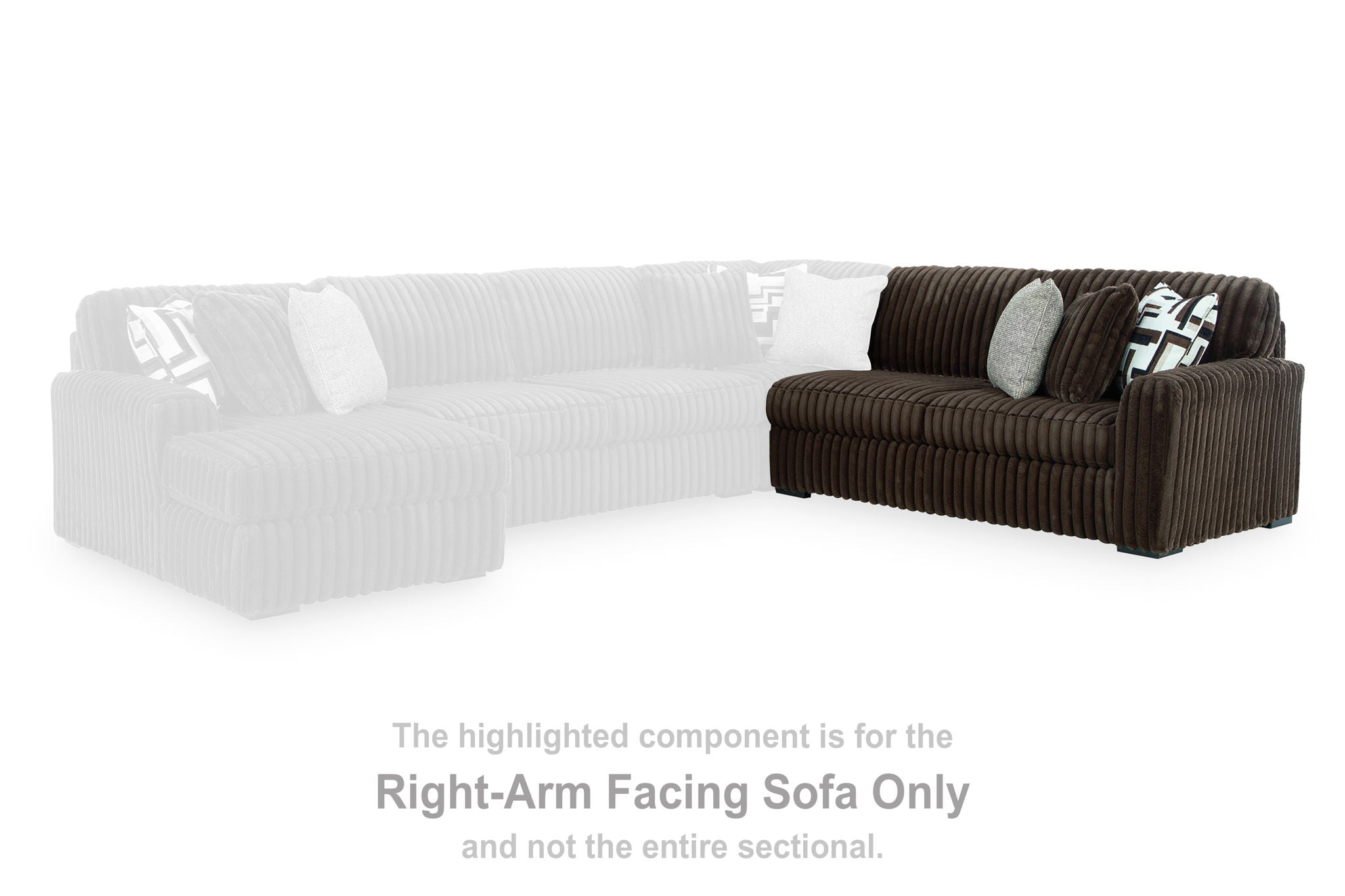 Midnight-Madness - Chocolate - RAF Sofa - Urban Living Furniture (Los Angeles, CA)