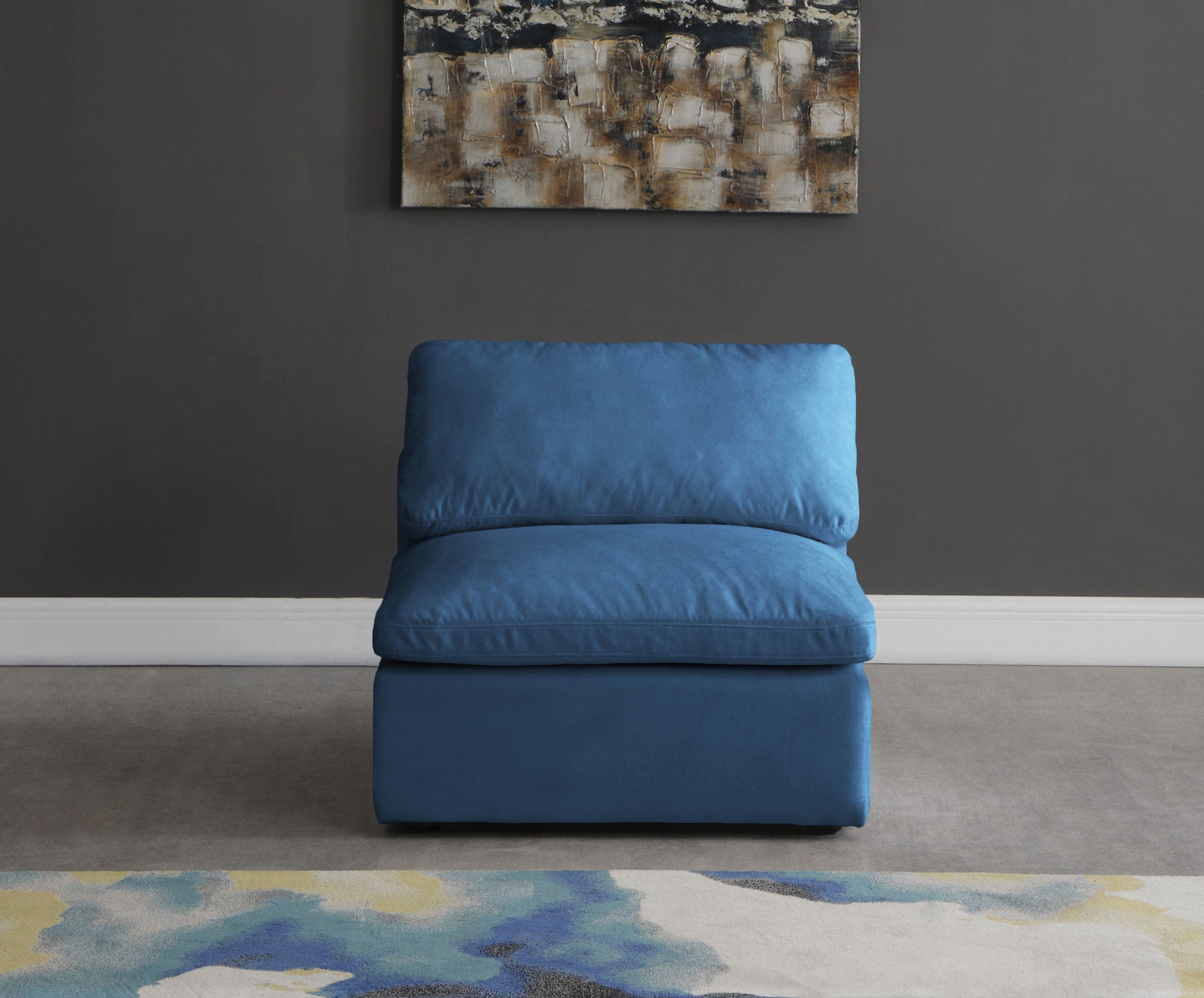 Plush - Modular Armless Chair - Urban Living Furniture (Los Angeles, CA)