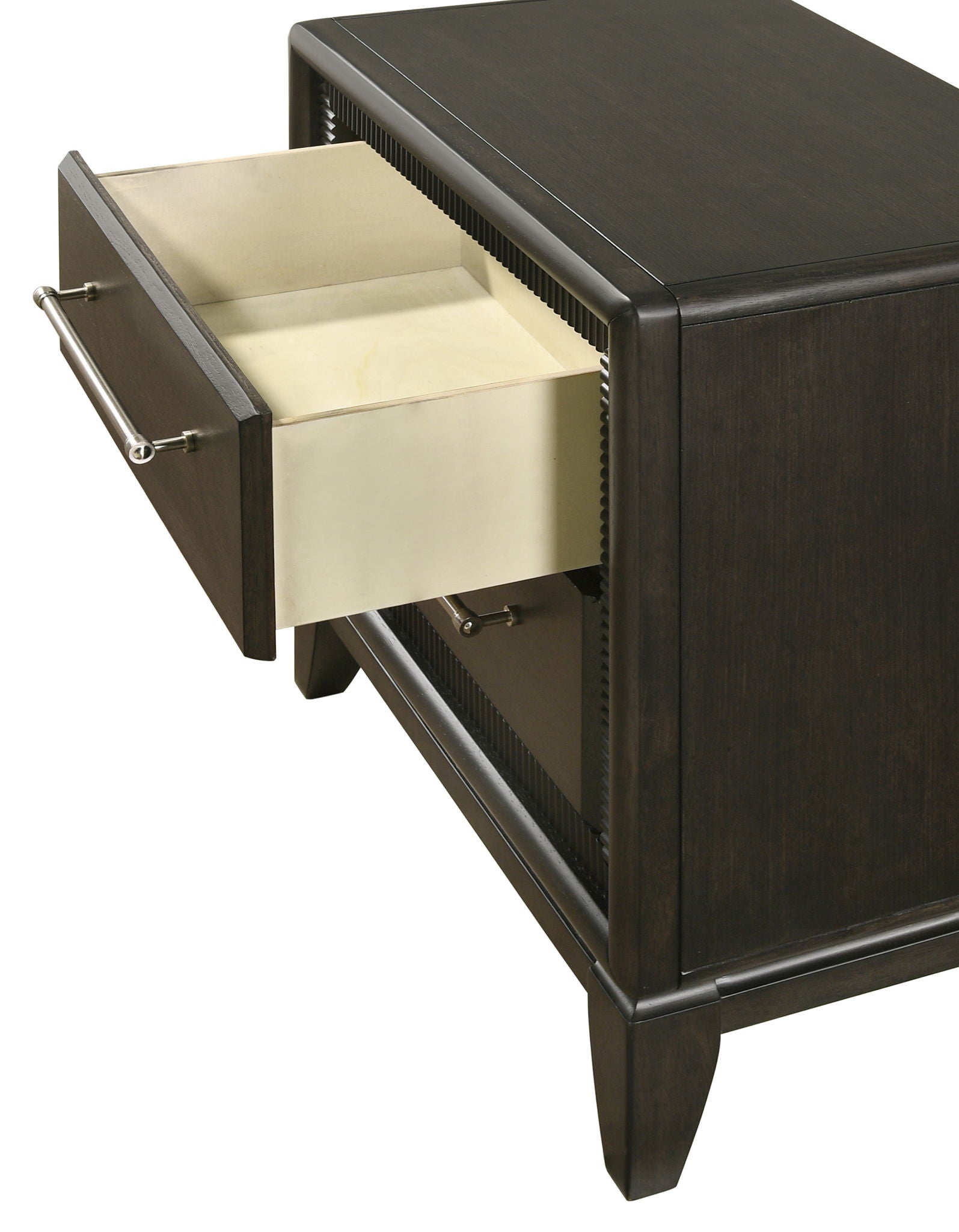 Saratoga - Nightstand - Black - Urban Living Furniture (Los Angeles, CA)