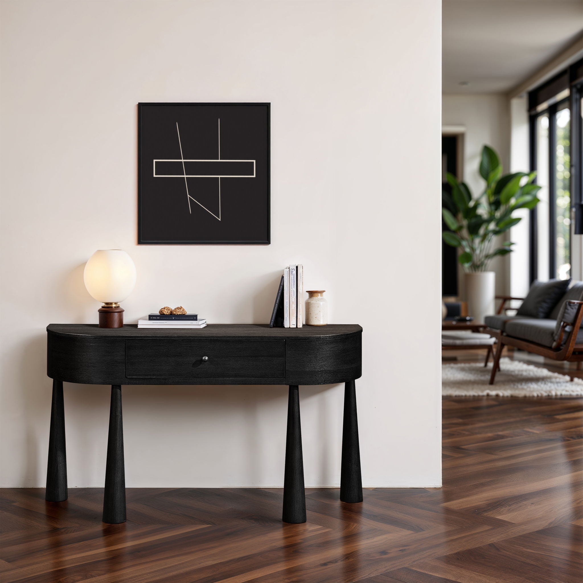 Oasis - Acacia Veneer And Solid Wood Console Table - Urban Living Furniture (Los Angeles, CA)