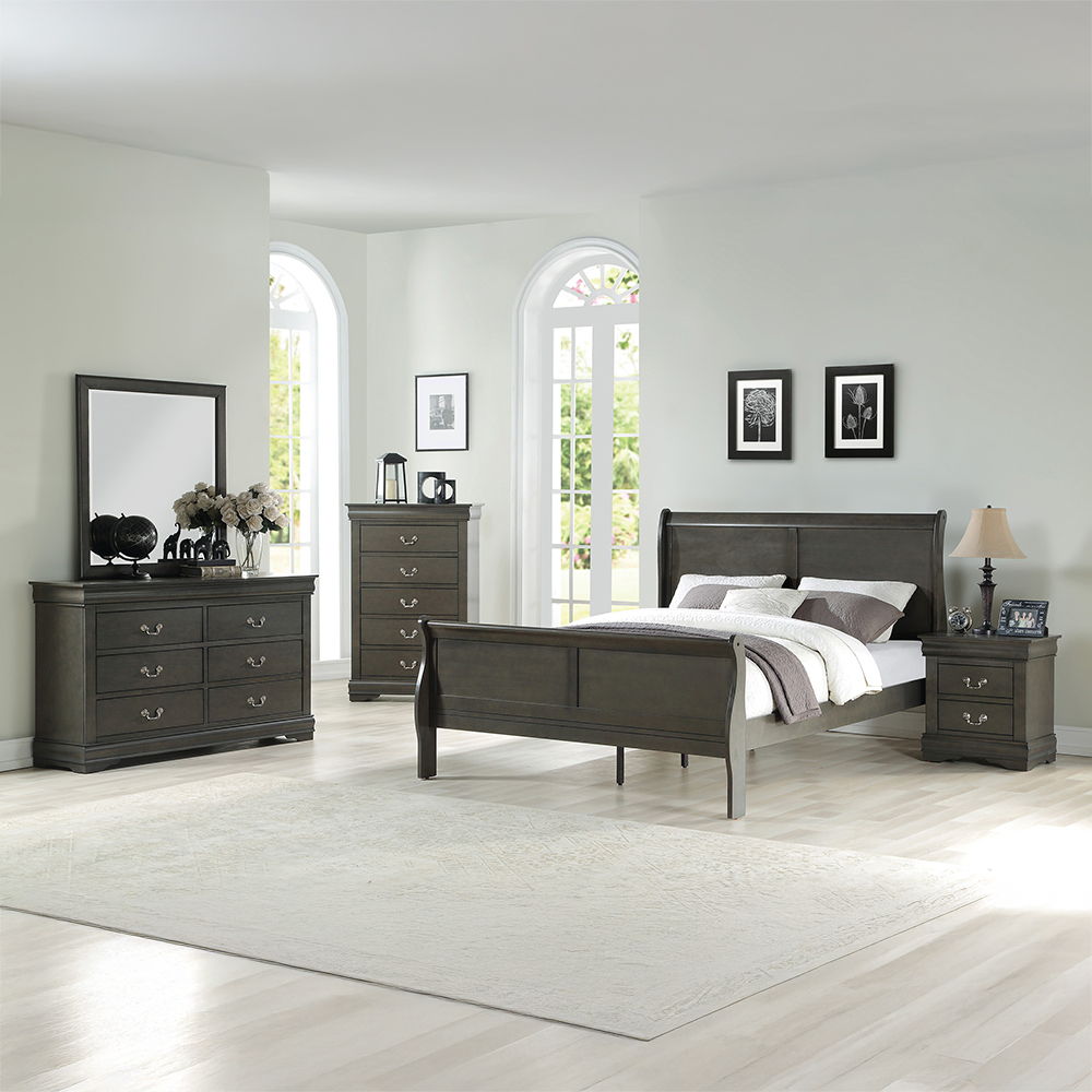 Louis Philippe - Bed - Urban Living Furniture (Los Angeles, CA)