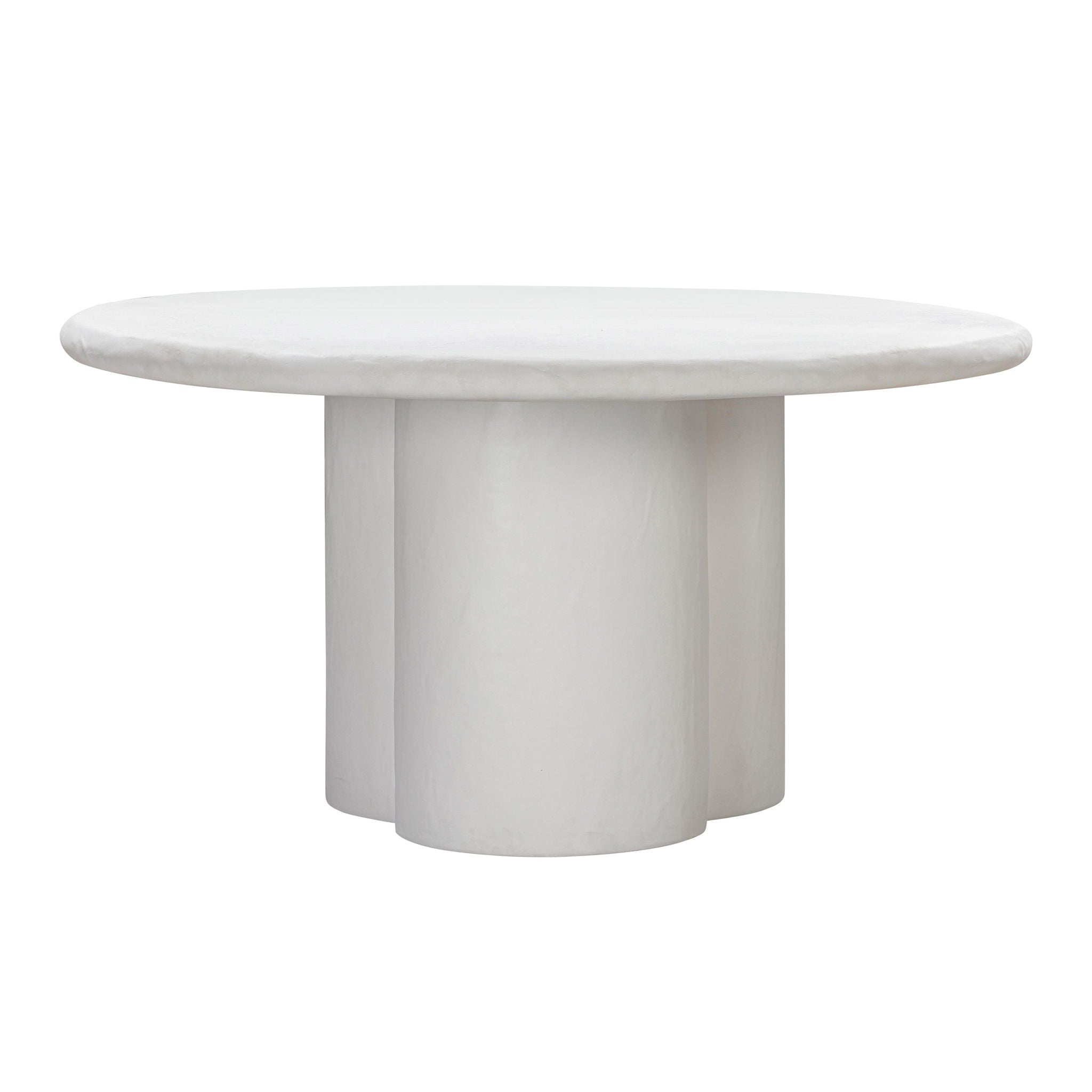 Elika - Faux Plaster Round Dining Table - Urban Living Furniture (Los Angeles, CA)