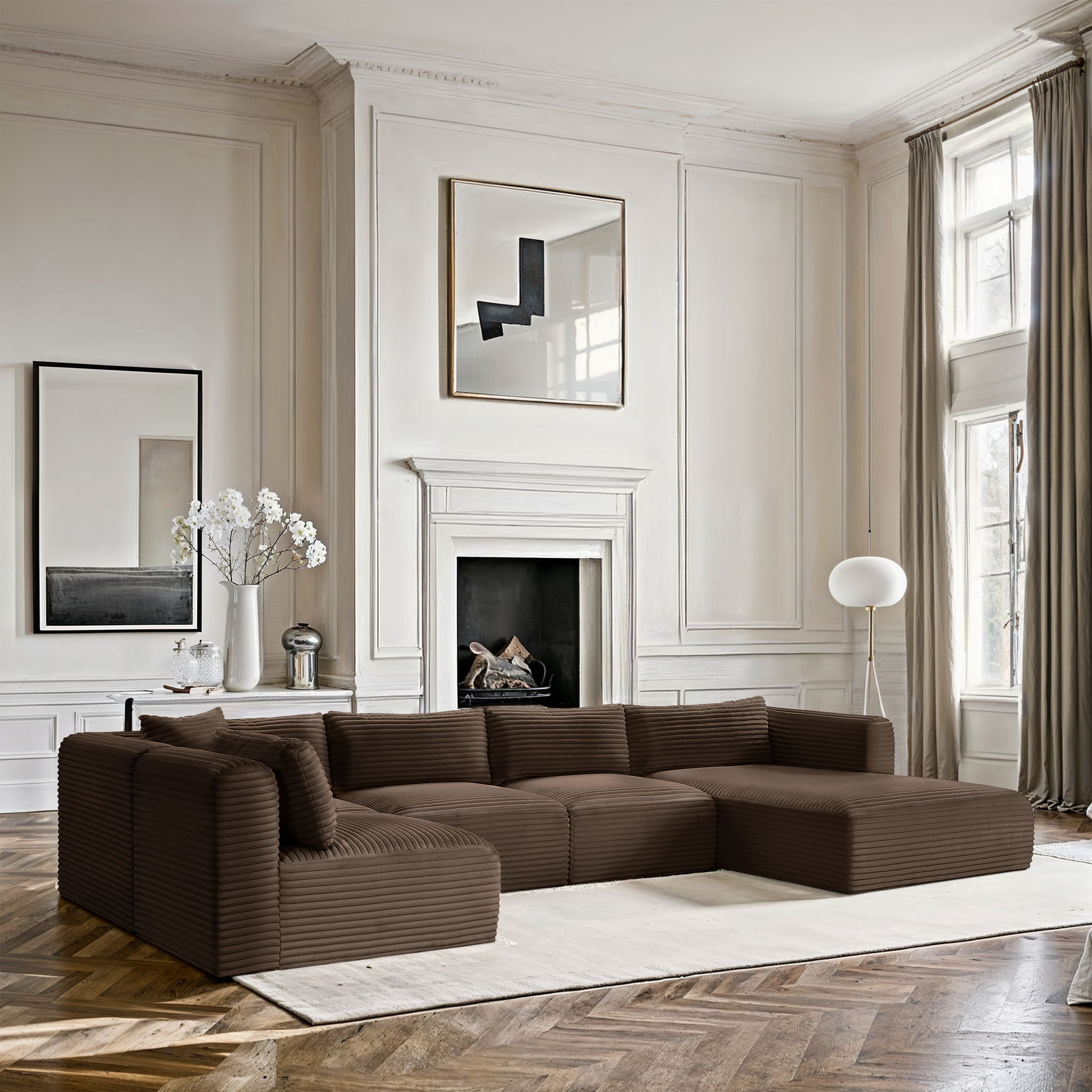 Shaggy - 5 Piece Modular U-Shaped Sectional - Urban Living Furniture (Los Angeles, CA)