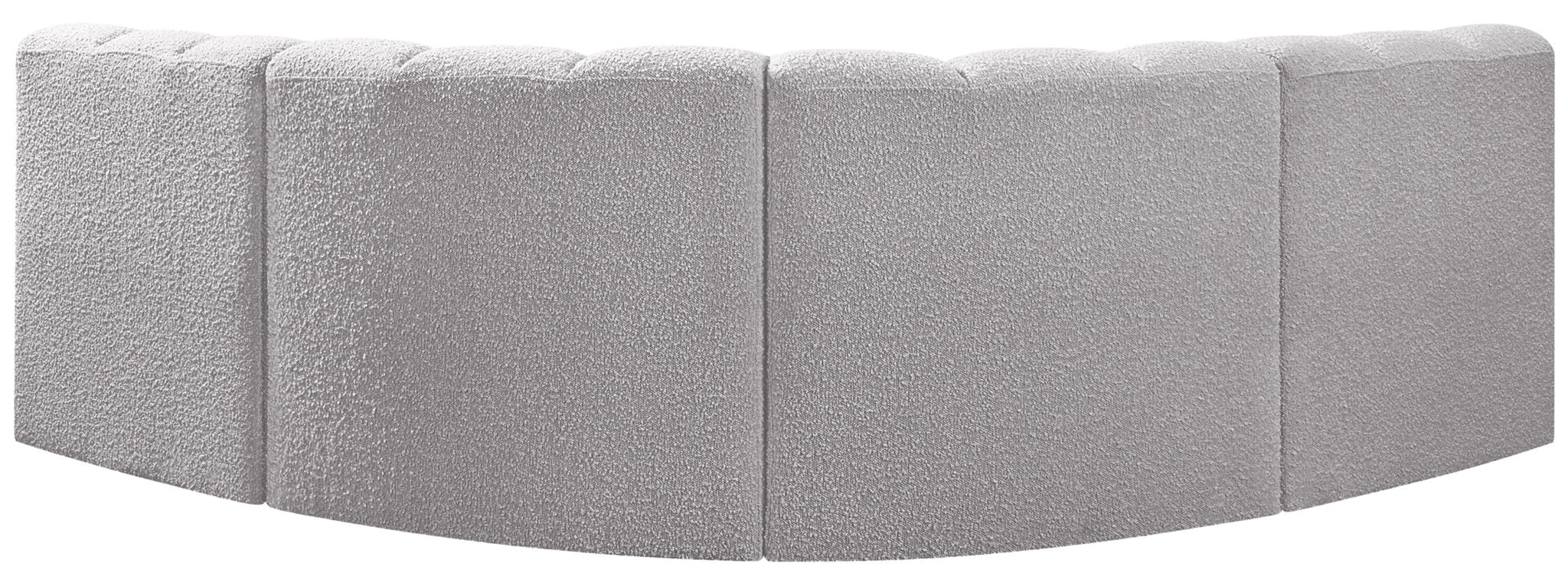 Arc - Boucle Fabric 4 Piece Corner Modular Sofa - Urban Living Furniture (Los Angeles, CA)