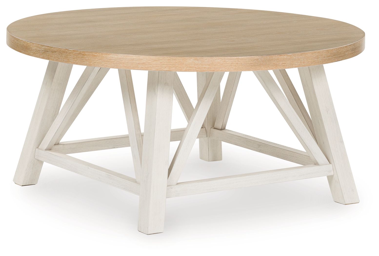 Fawndell - Antique White / Brown - Occasional Table Set (Set of 3) - Urban Living Furniture (Los Angeles, CA)