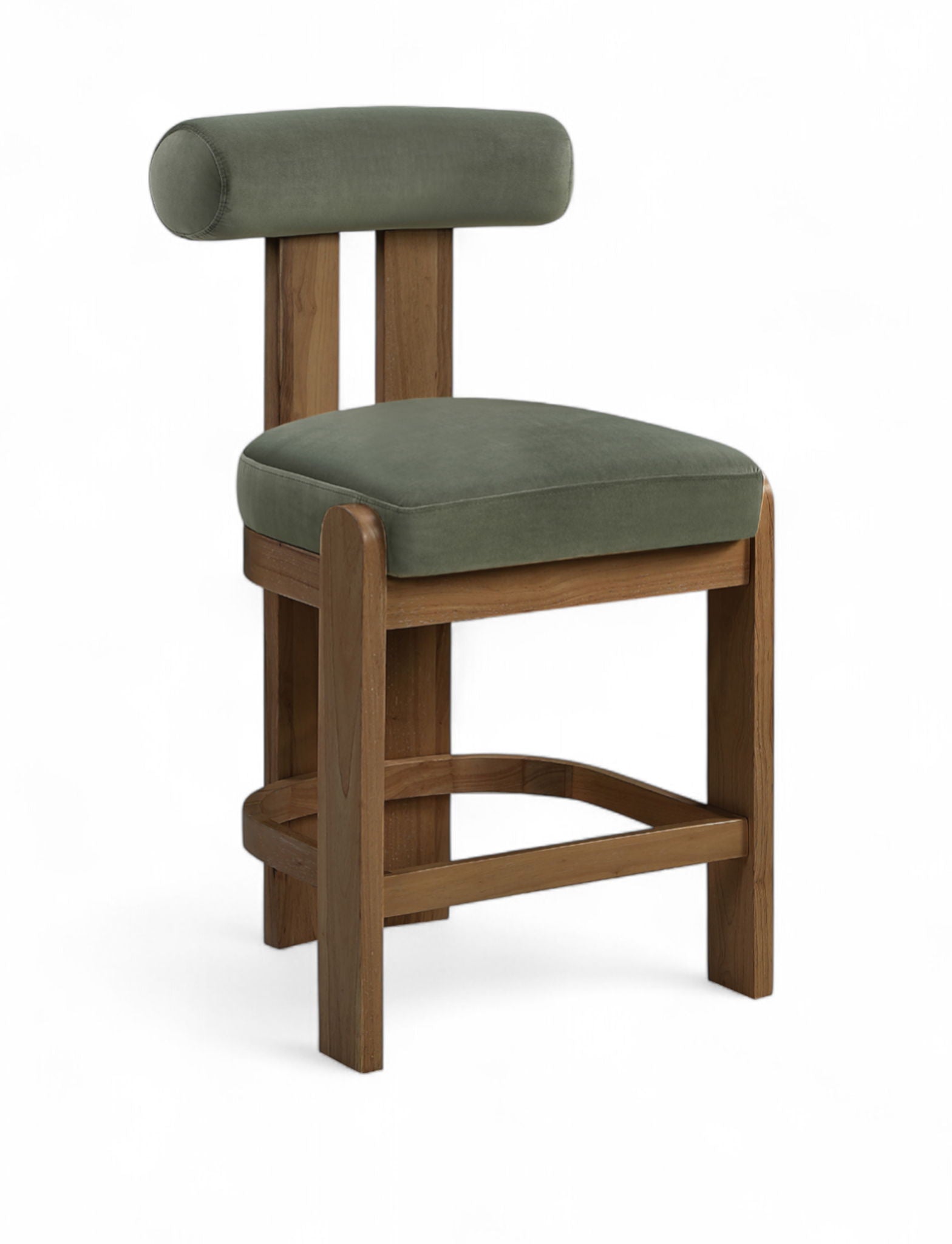 Arienzo - Velvet Upholstered Counter Stool (Set of 2) - Urban Living Furniture (Los Angeles, CA)