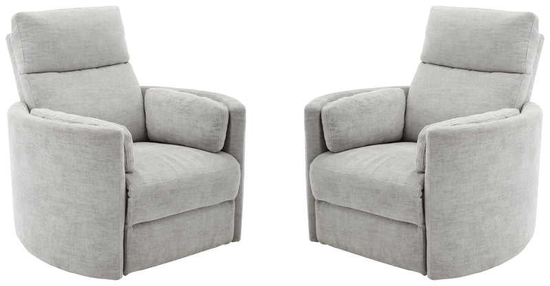 Radius - Power Swivel Glider Recliner (Set of 2)