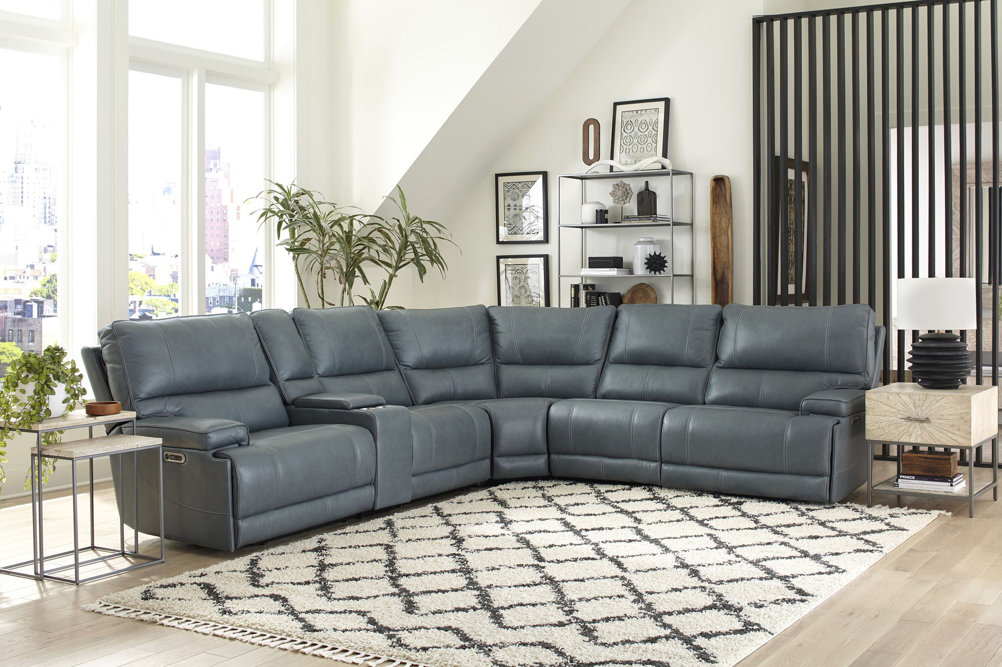 Whitman - Power Reclining Sectional - Urban Living Furniture (Los Angeles, CA)
