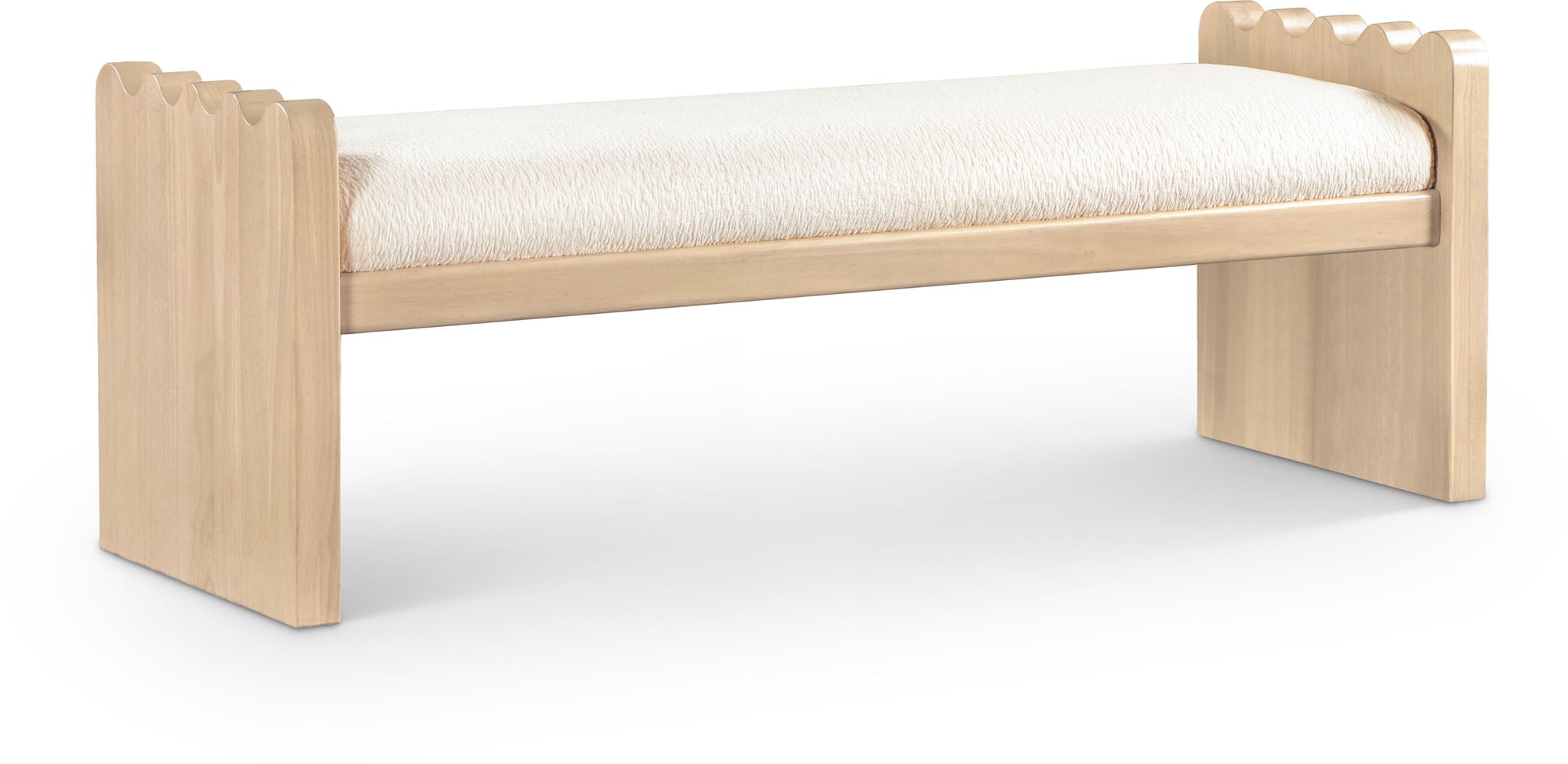 Sonia - Bench With Natural Base - Urban Living Furniture (Los Angeles, CA)