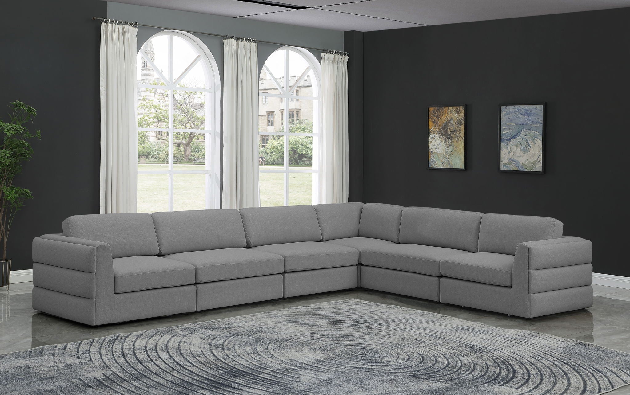 Beckham - 6 Piece Modular Corner Sectional - Urban Living Furniture (Los Angeles, CA)