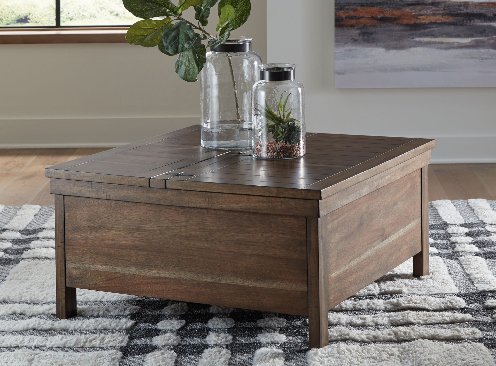 Moriville - Grayish Brown - Lift Top Cocktail Table - Urban Living Furniture (Los Angeles, CA)