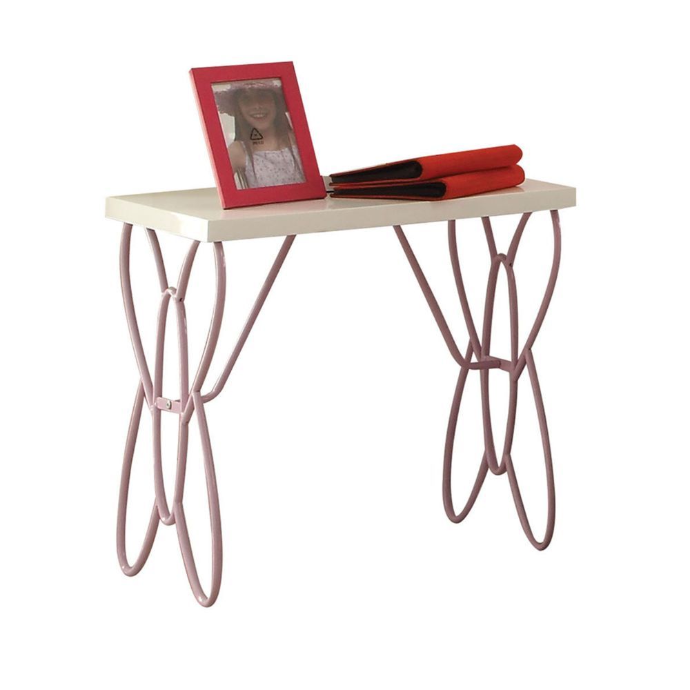 Priya II - Nightstand - White & Light Purple - Urban Living Furniture (Los Angeles, CA)