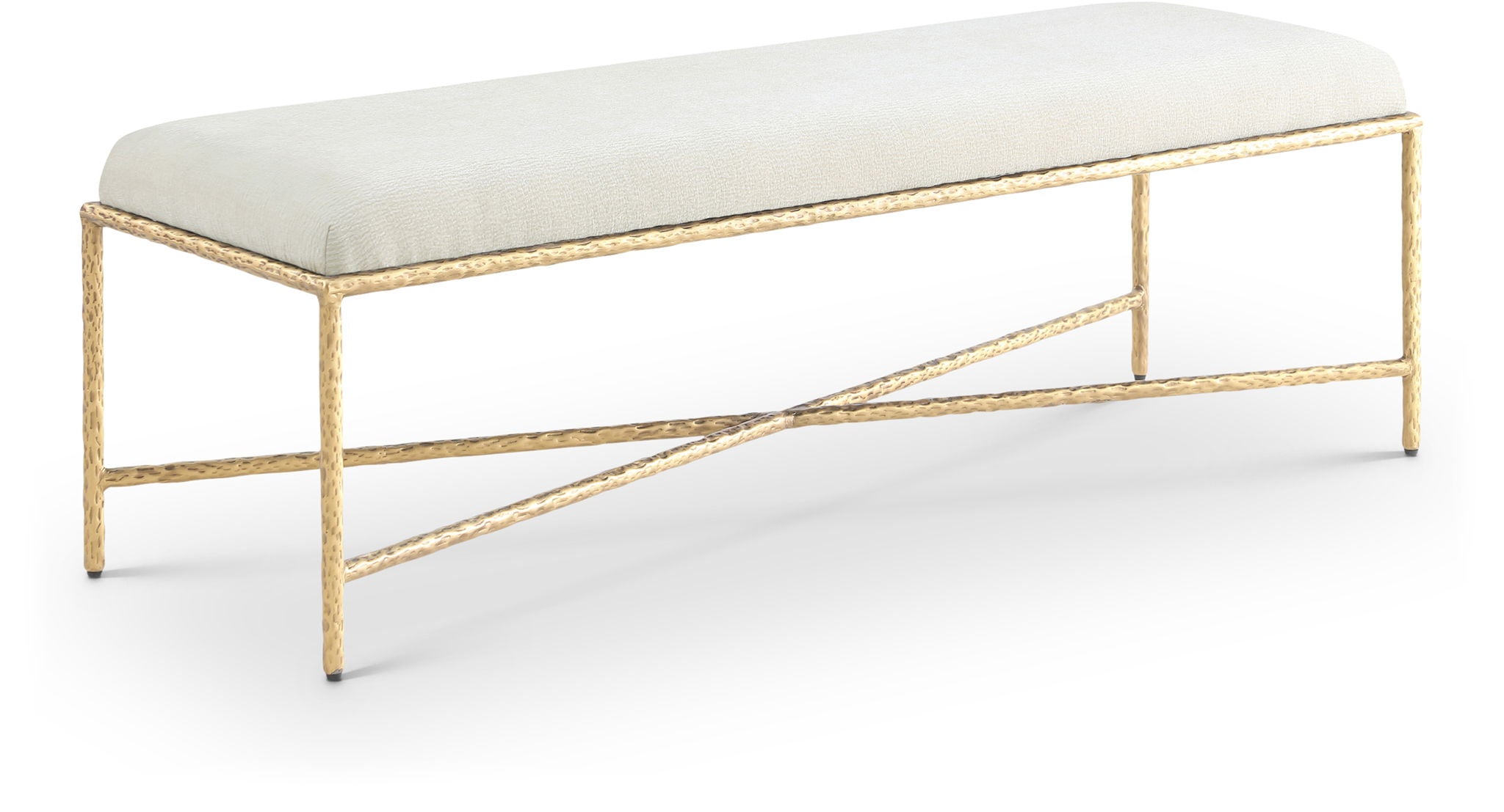 Valley - Bench With Gold Frame - Urban Living Furniture (Los Angeles, CA)