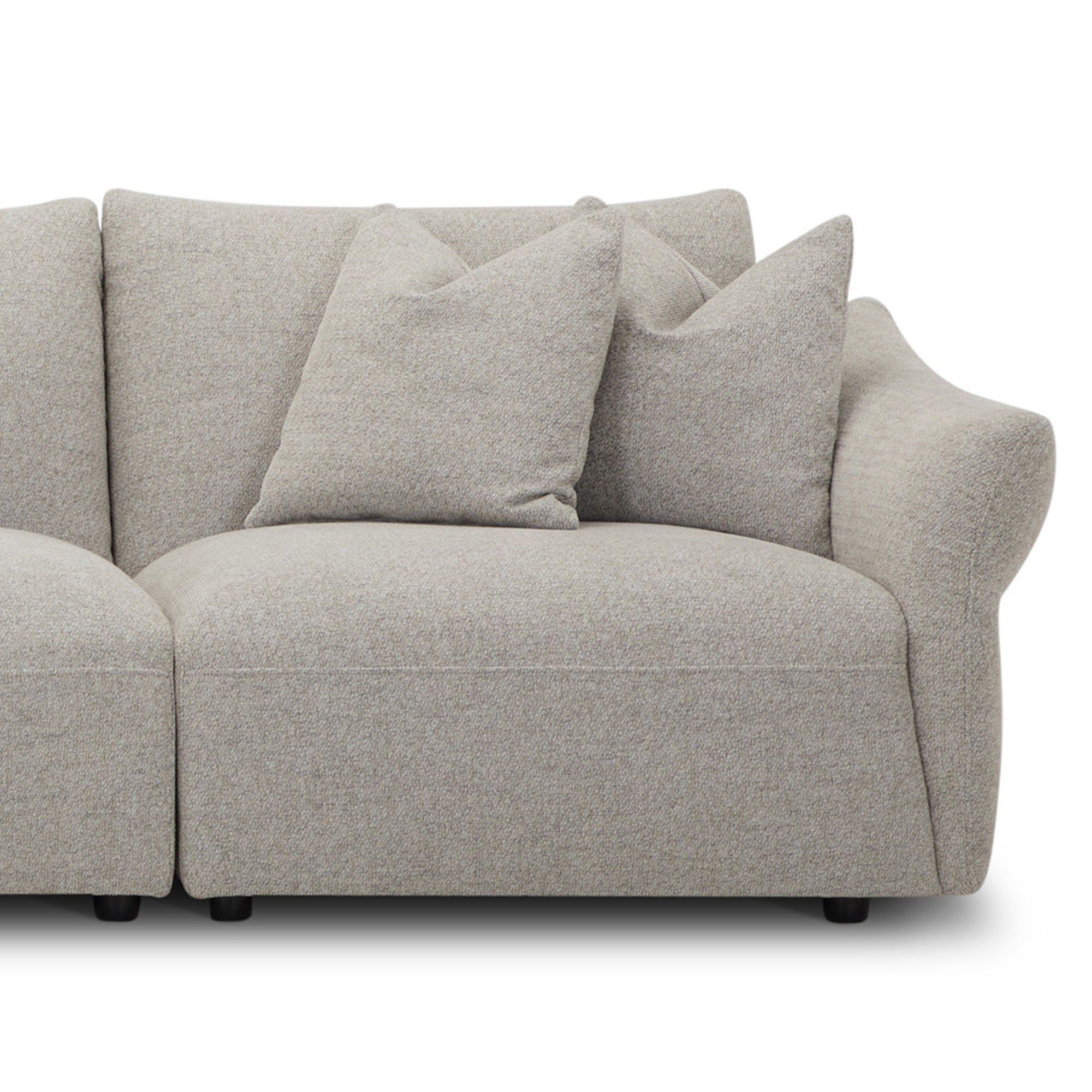 Playful - Right Arm Facing Chair - Canes Cobblestone - Urban Living Furniture (Los Angeles, CA)