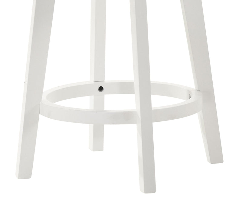Joplin - 20.5" Ladder Back Counter Height Swivel Chair With Upholstered Seat - Urban Living Furniture (Los Angeles, CA)