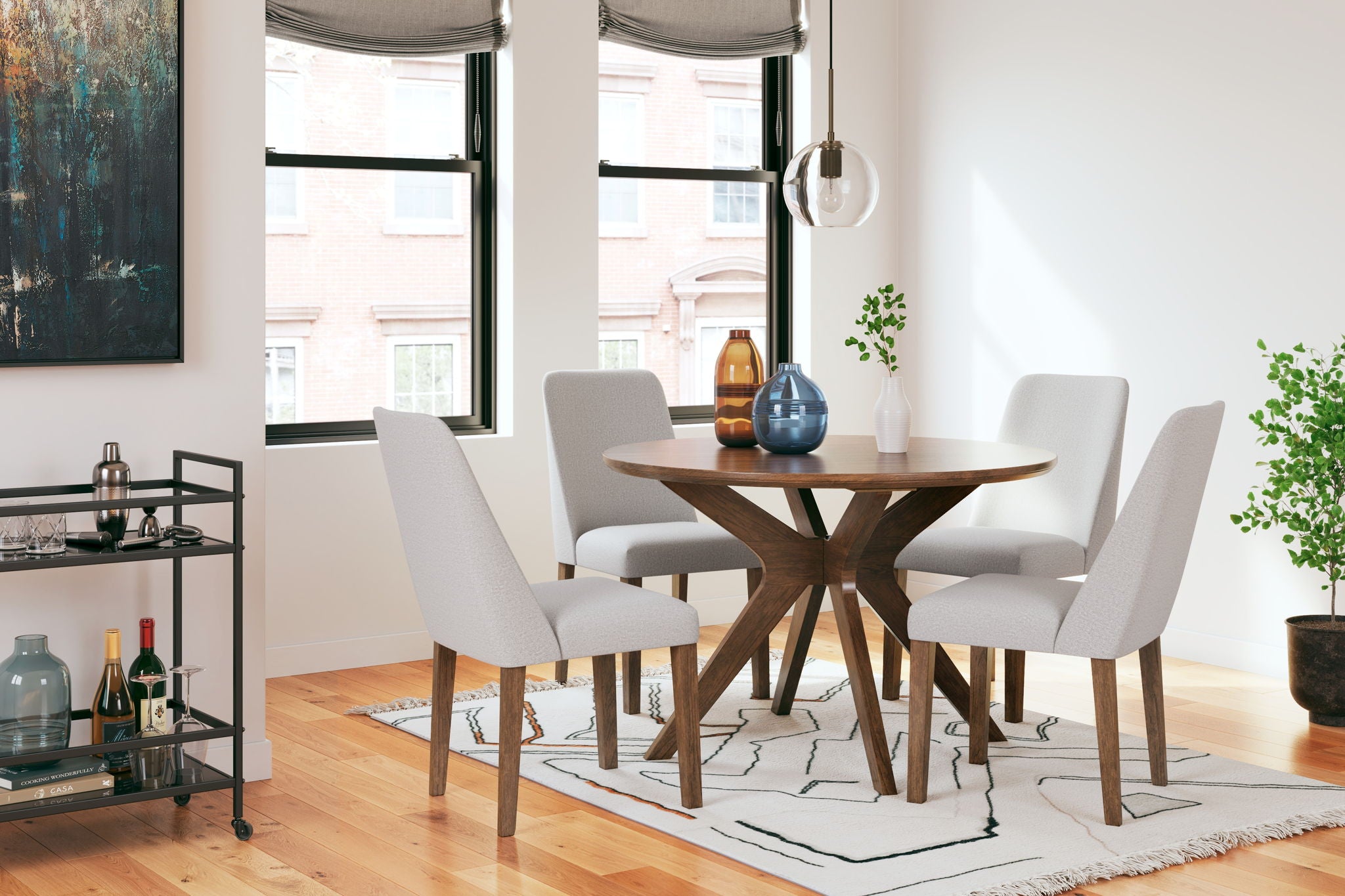 Lyncott - Dining Room Table Set - Urban Living Furniture (Los Angeles, CA)