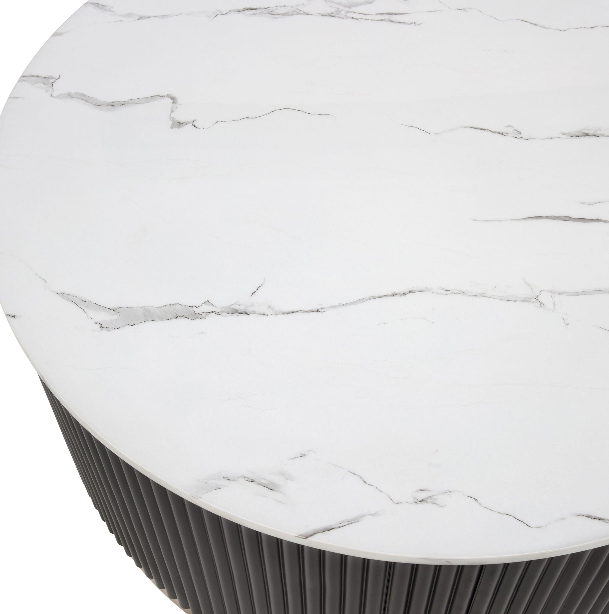 Kara - Table Set (Coffee & 2 End Tables) - Black / White - Urban Living Furniture (Los Angeles, CA)