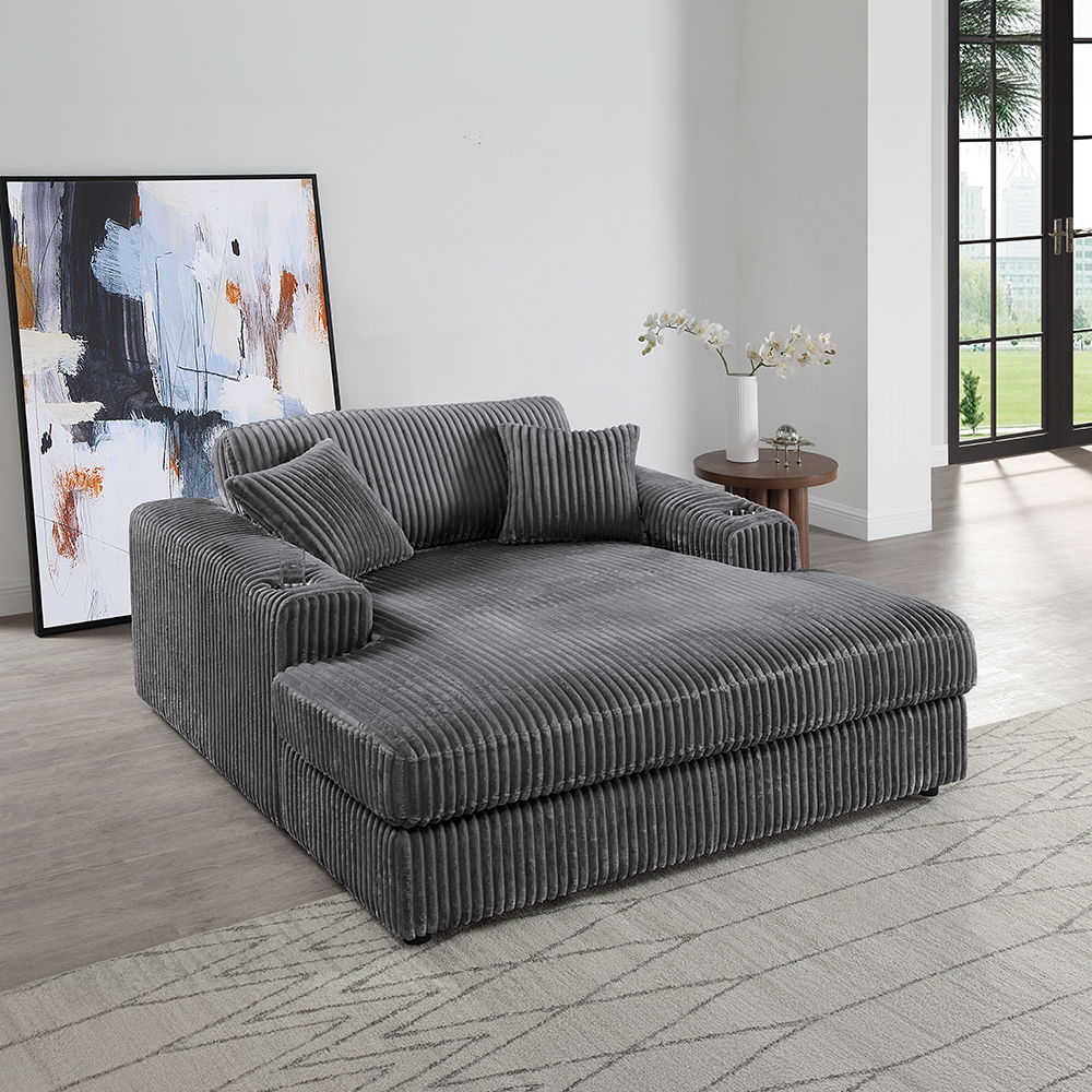 Hilde - Chaise With 2 Pillows - Urban Living Furniture (Los Angeles, CA)