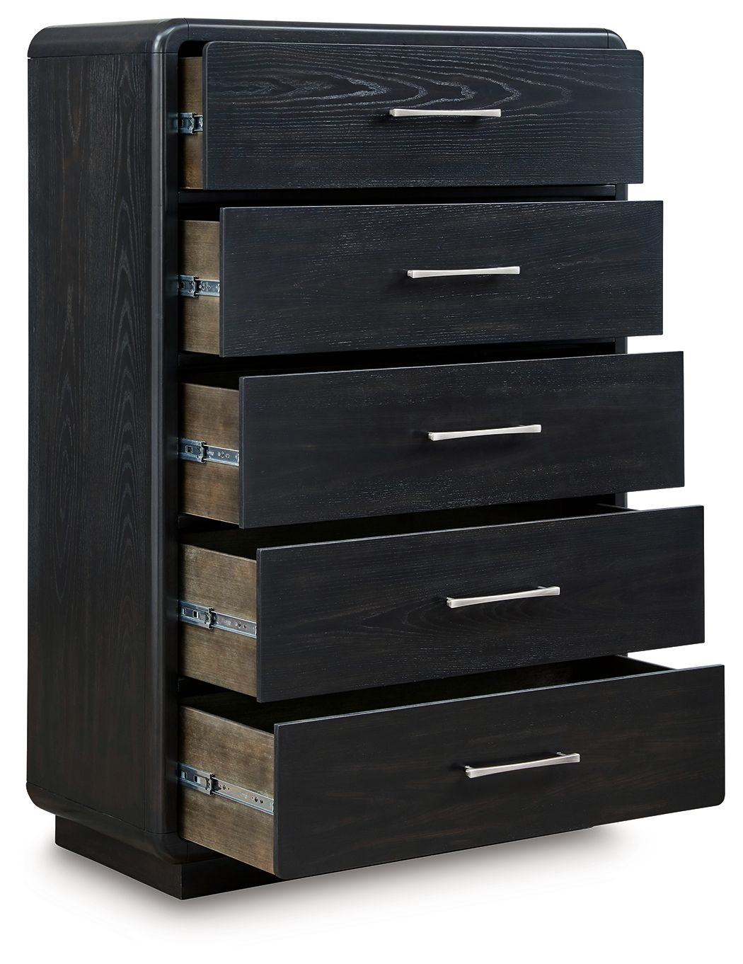 Rowanbeck - Black - Five Drawer Chest - Urban Living Furniture (Los Angeles, CA)