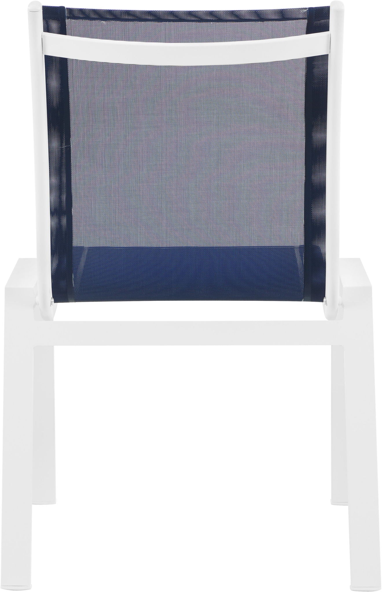 Nizuc - Outdoor Patio Dining Chair With White Frame (Set of 2) - Urban Living Furniture (Los Angeles, CA)