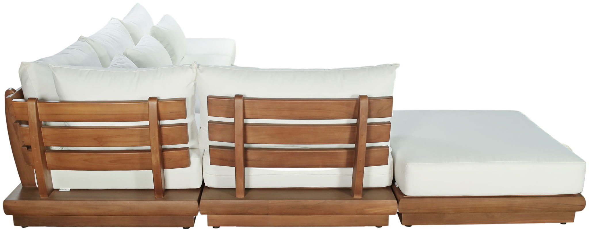 Mirella - 6 Piece Water Resistant Fabric Upholstered Outdoor Patio Modular Sectional - Urban Living Furniture (Los Angeles, CA)