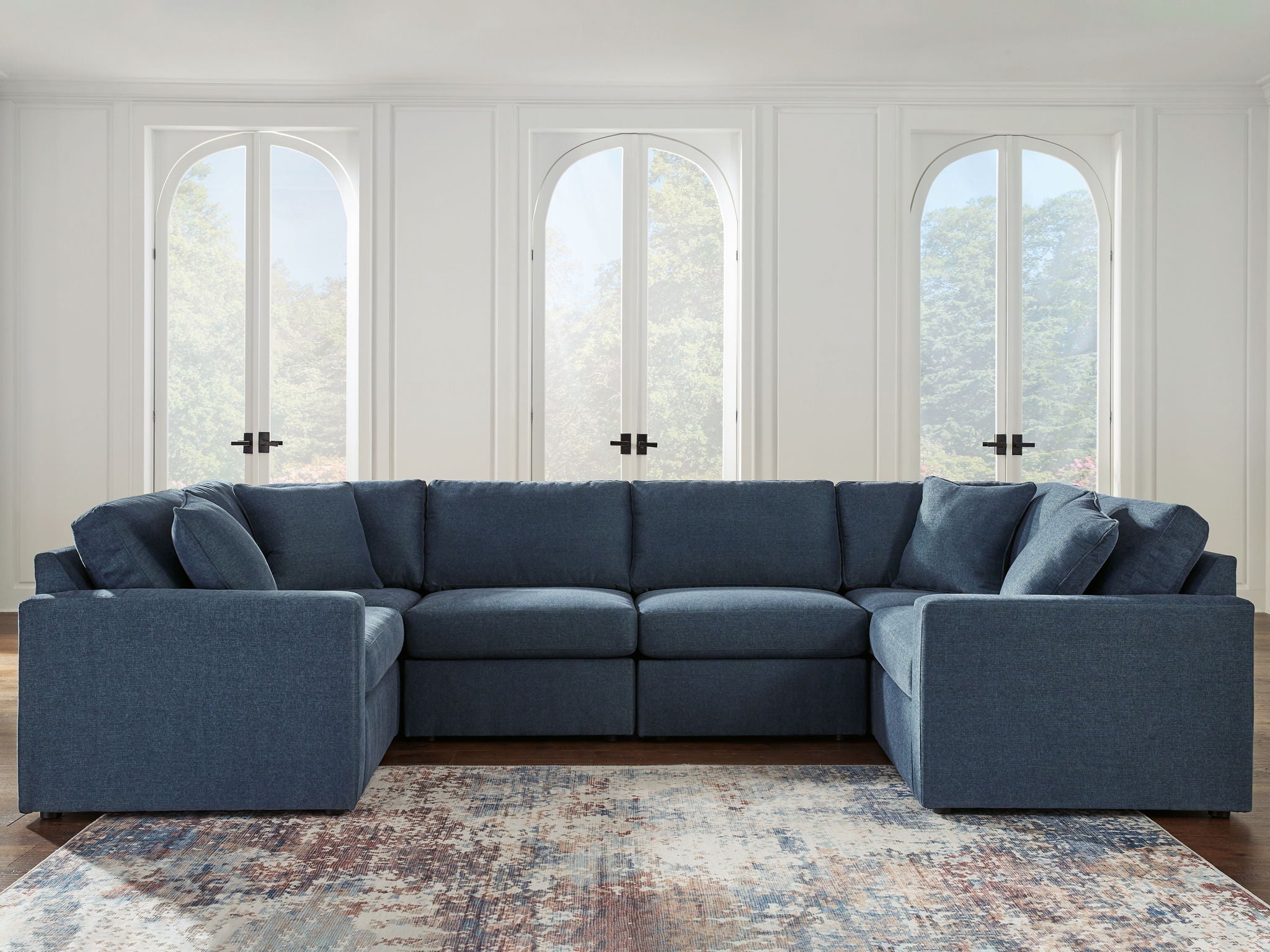 Modmax - Ink - 6-Piece Sectional - Fabric - Urban Living Furniture (Los Angeles, CA)