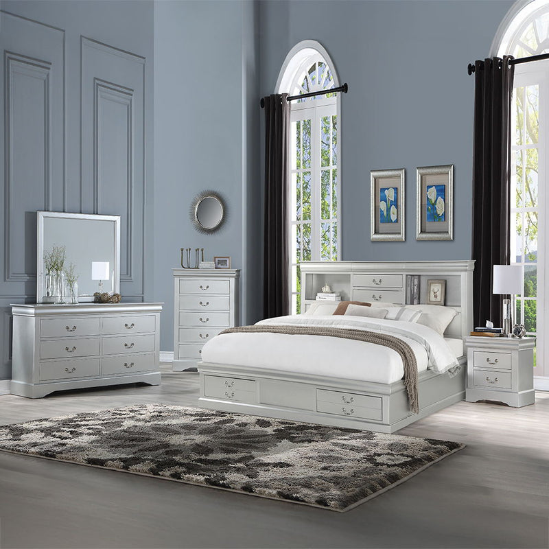 Louis Philippe III - Bed w/Storage - Urban Living Furniture (Los Angeles, CA)
