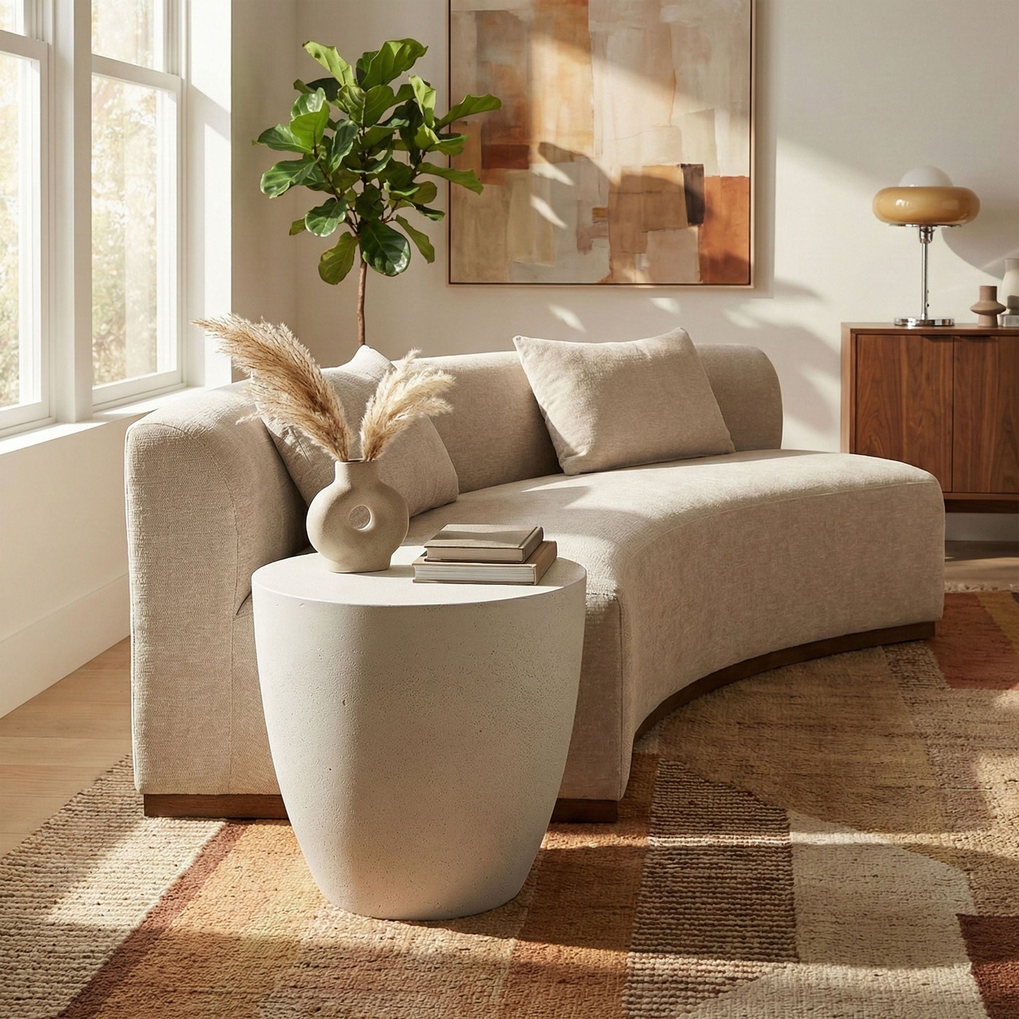 Reggio - Concrete Indoor/Outdoor Table - Urban Living Furniture (Los Angeles, CA)