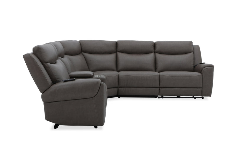 Momentum - Modular Power Reclining Sectional With Power Adjustable Headrests