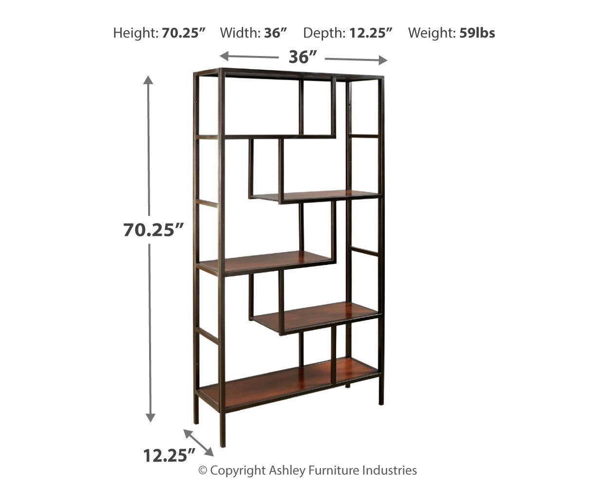 Frankwell - Bookcase - Urban Living Furniture (Los Angeles, CA)