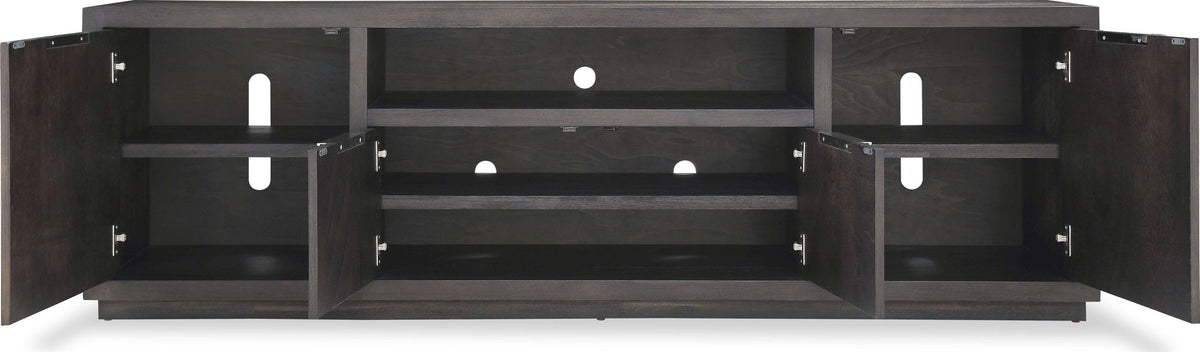 Oxford - 84" Entertainm Entertainment Console - Basalt Gray