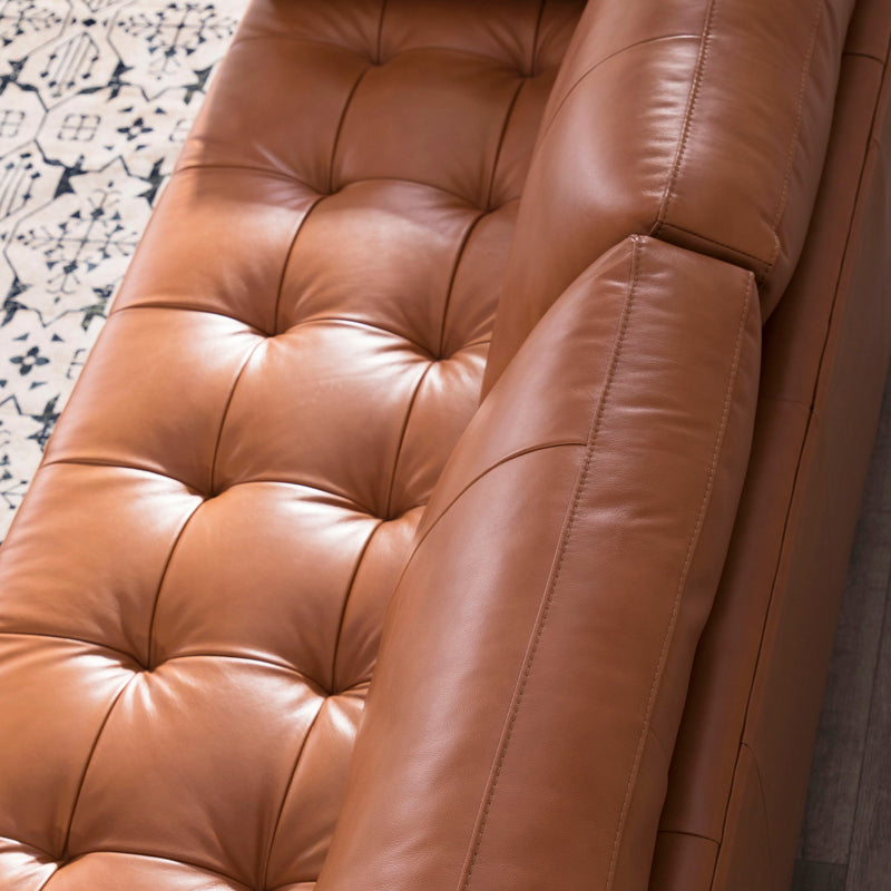 Mid-Century Tufted, Leather Sofa - Urban Living Furniture (Los Angeles, CA)