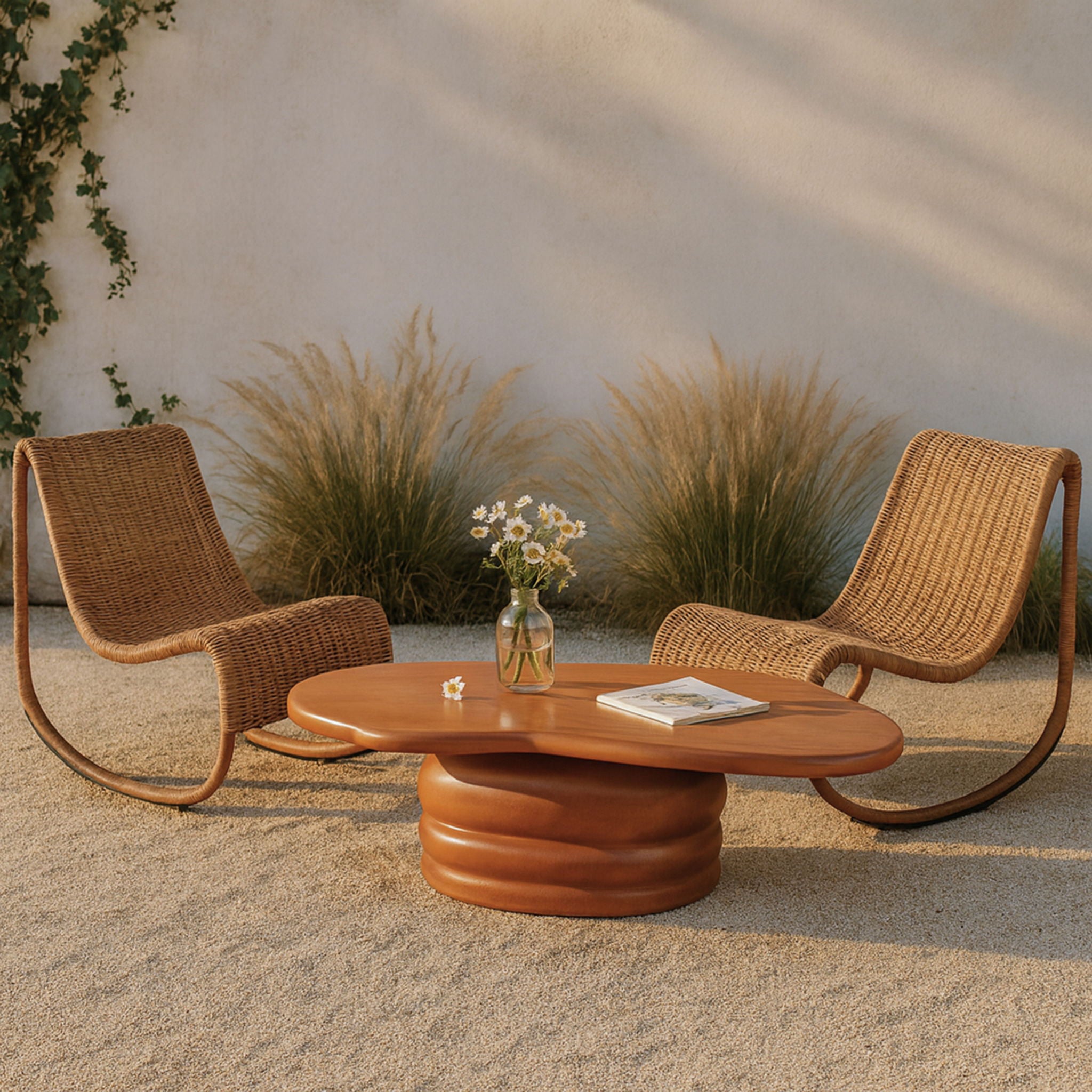 Branna - Concrete Coffee Table - Urban Living Furniture (Los Angeles, CA)