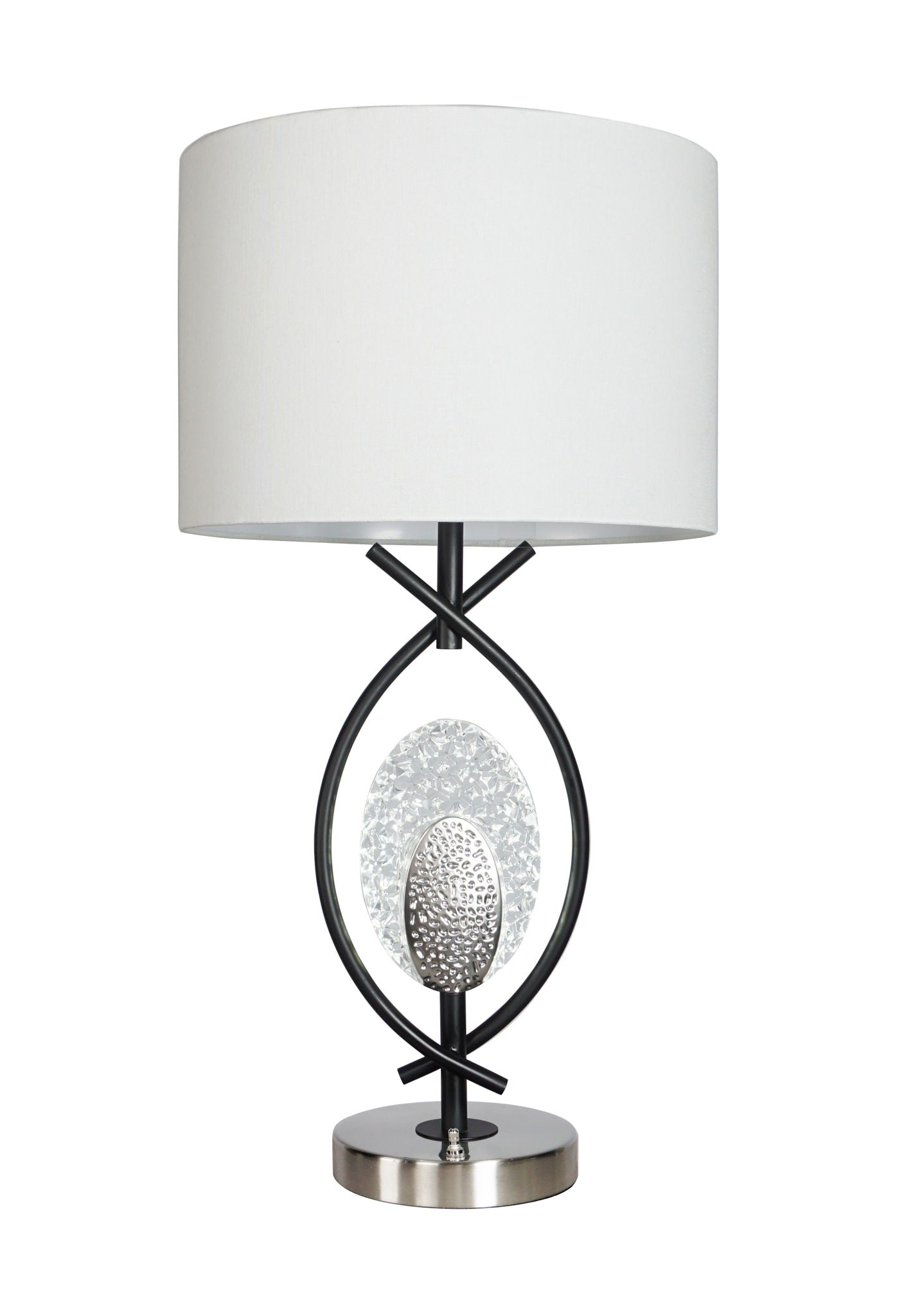 Table Lamp - Black and White - Urban Living Furniture (Los Angeles, CA)
