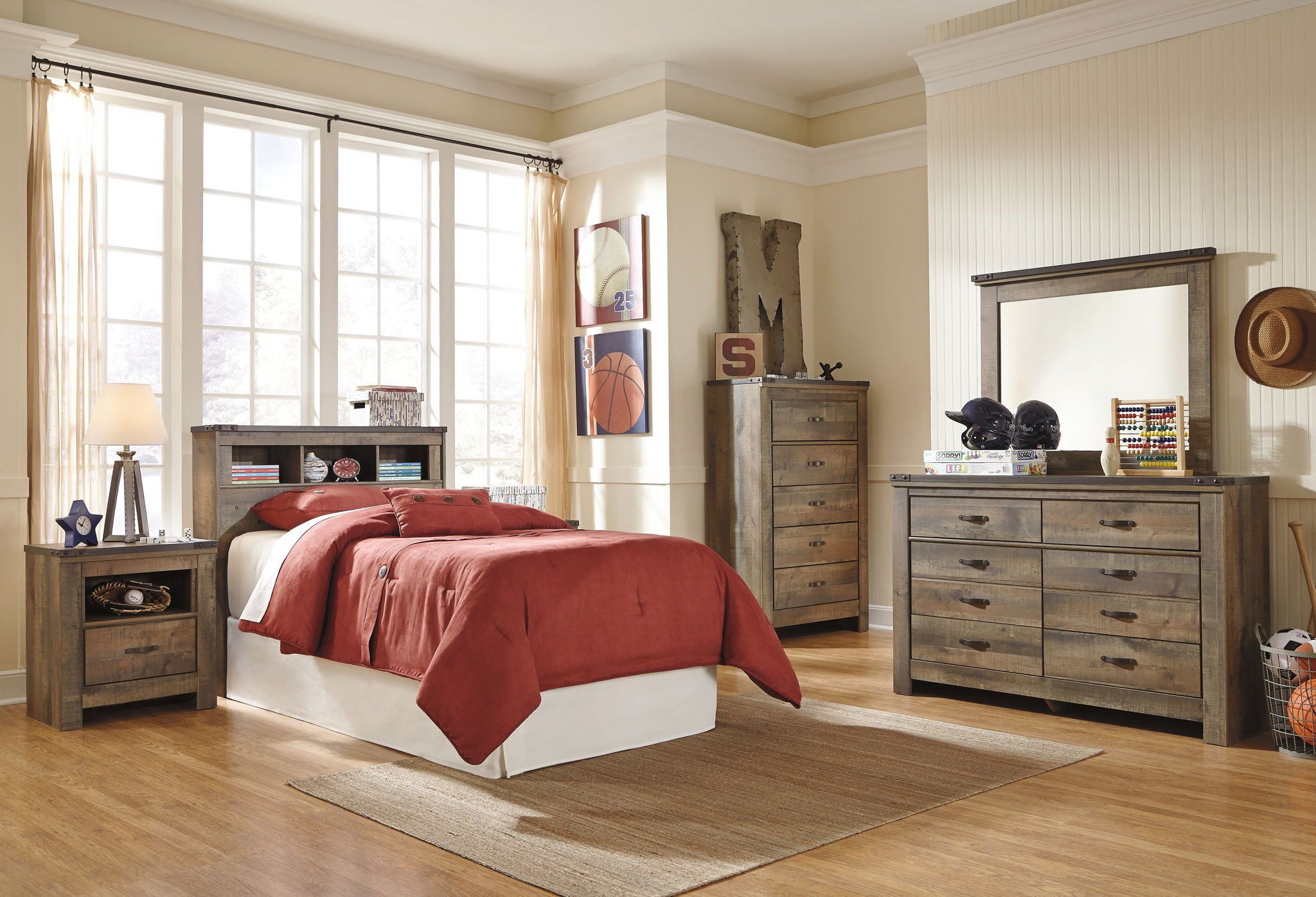 Trinell - Youth Bookcase Headboard - Urban Living Furniture (Los Angeles, CA)