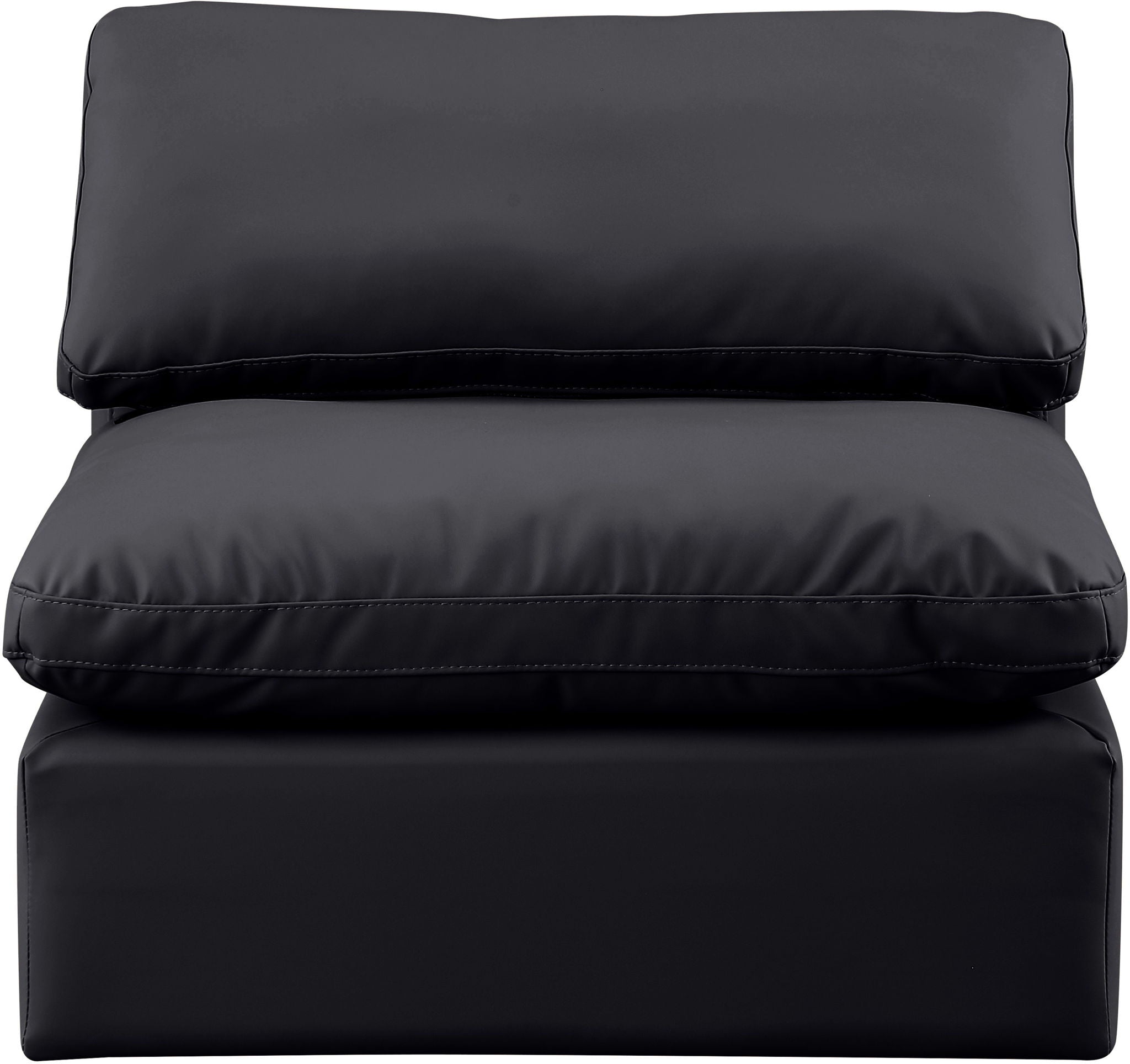 Indulge - Faux Leather Armless Chair - Urban Living Furniture (Los Angeles, CA)