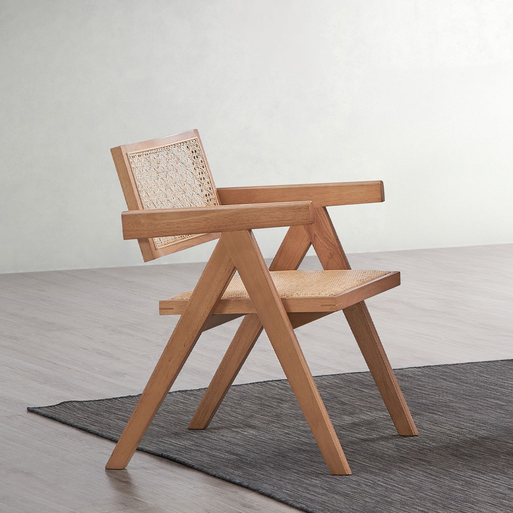 Velentina - Arm Chair (Set of 2) - Rattan & Natural - Urban Living Furniture (Los Angeles, CA)