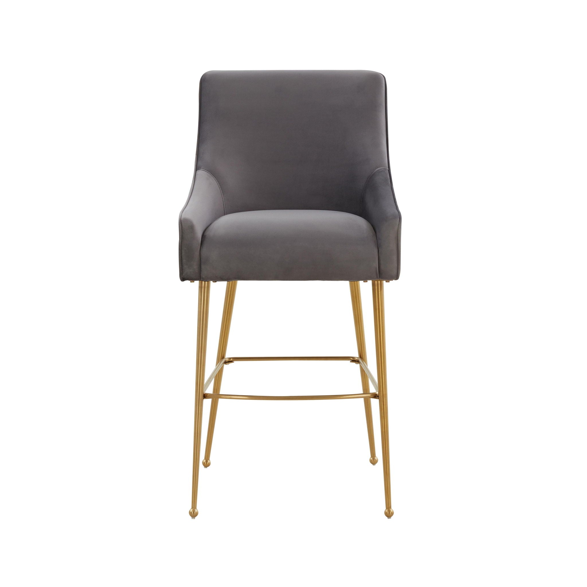 Beatrix - Velvet Stool - Urban Living Furniture (Los Angeles, CA)