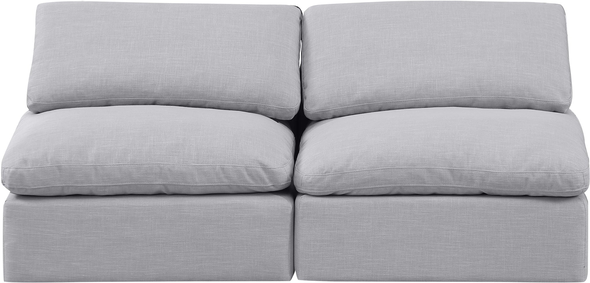 Indulge - Linen 2 Seat Modular Armless Sofa - Urban Living Furniture (Los Angeles, CA)