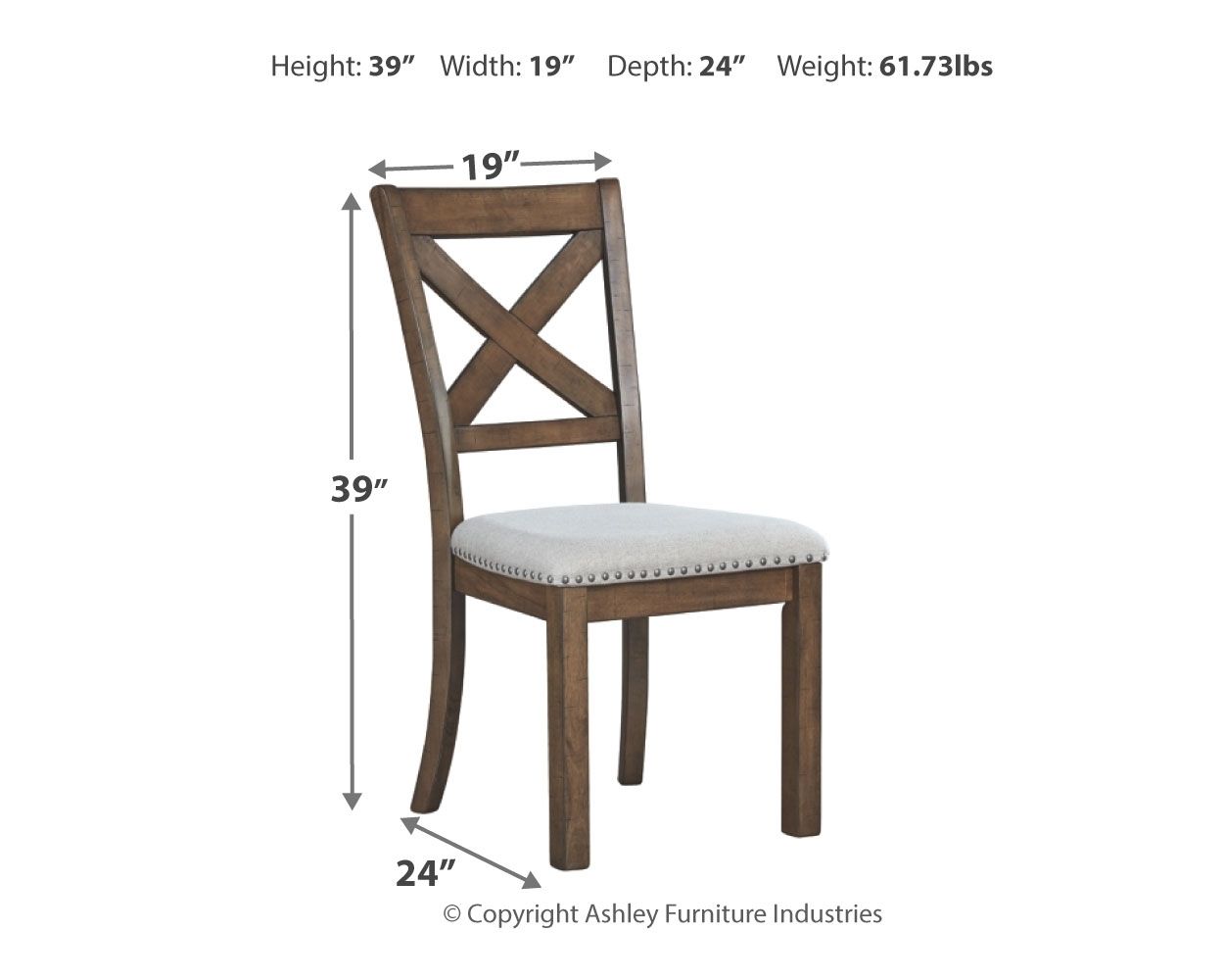 Moriville - Beige - Dining UPH Side Chair (Set of 2) - Urban Living Furniture (Los Angeles, CA)