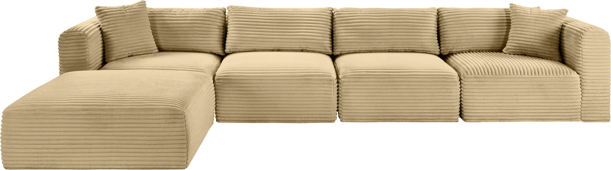 Shaggy - 5 Piece Modular Sectional With Ottoman - Urban Living Furniture (Los Angeles, CA)