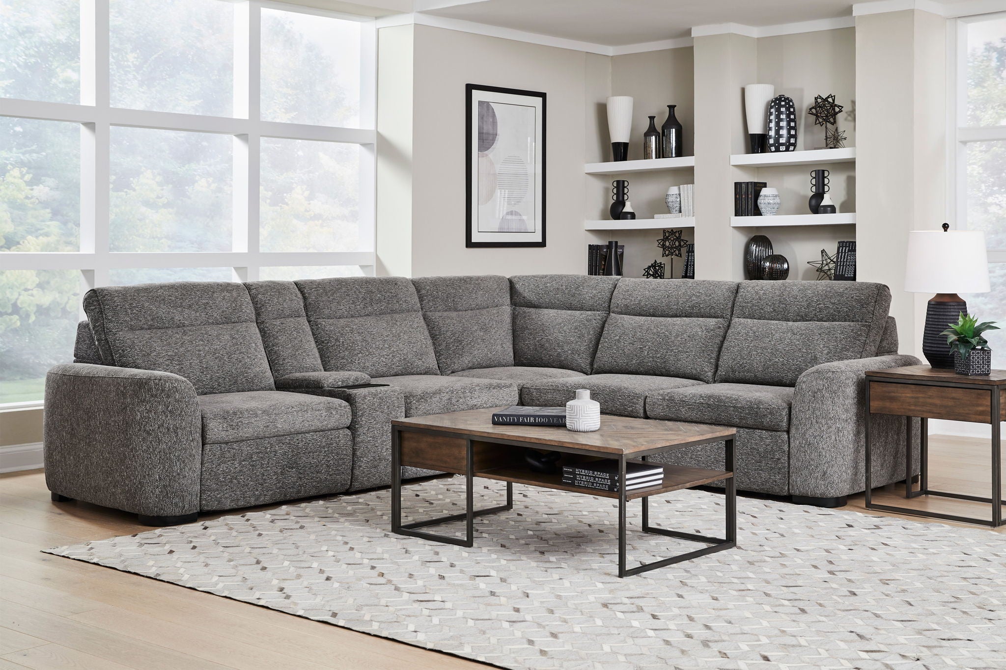Kline - Armless Chair - Nightfall - Urban Living Furniture (Los Angeles, CA)