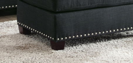Laurissa - Linen Ottoman - Urban Living Furniture (Los Angeles, CA)