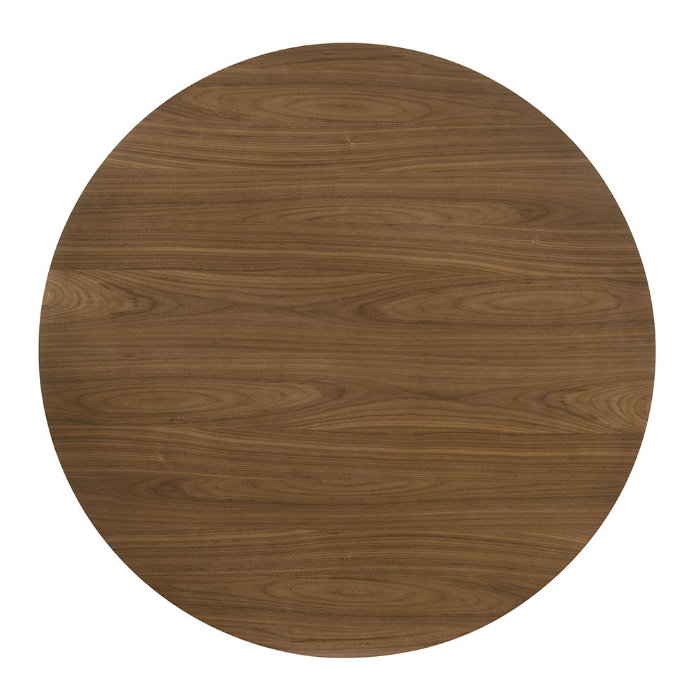 Delmon - Round Dining Table - Dark Walnut - Urban Living Furniture (Los Angeles, CA)