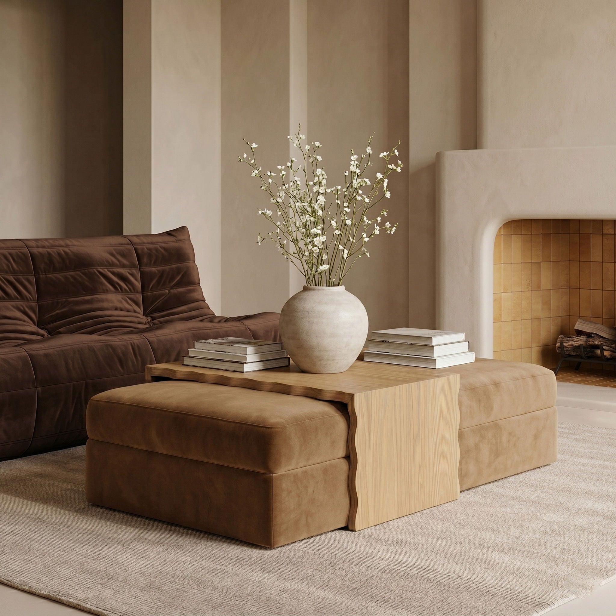Woodra - Coffee Table / Ottoman - Urban Living Furniture (Los Angeles, CA)
