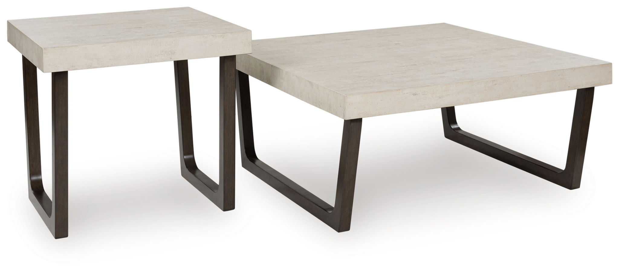 Westenfort - Espresso / Gray - Occasional Table Set (Set of 2) - Urban Living Furniture (Los Angeles, CA)