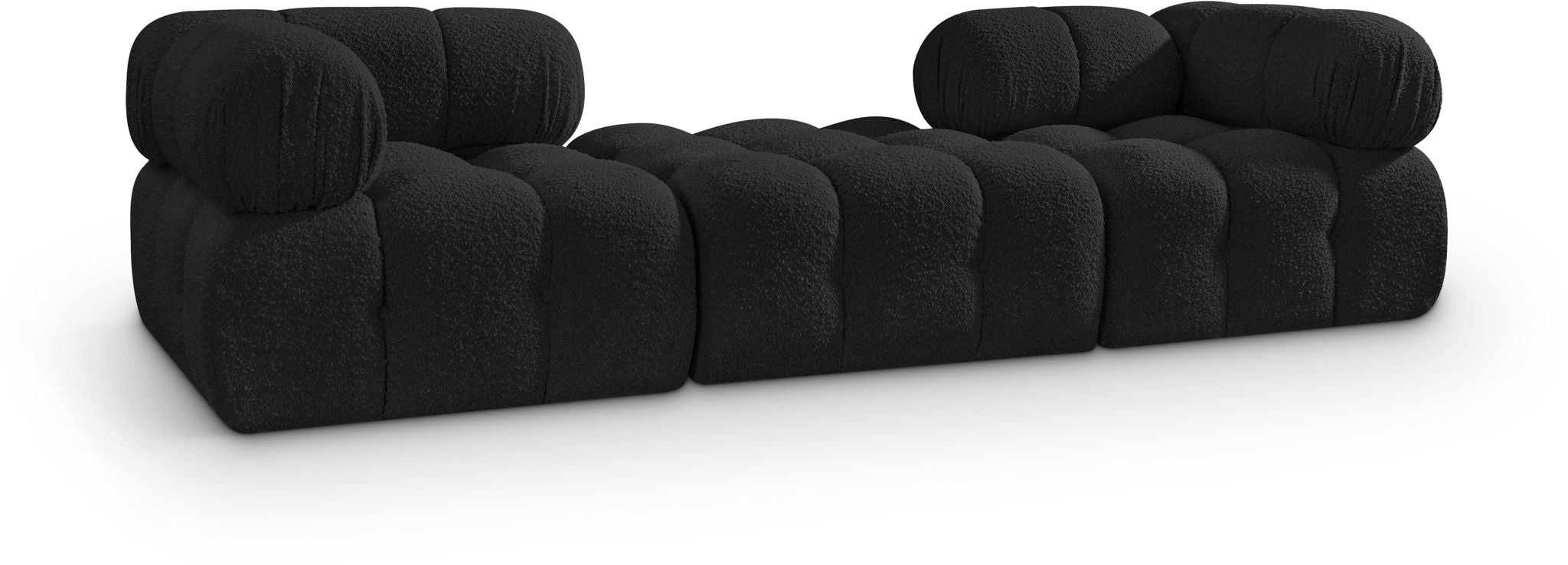 Ames - 3 Piece Boucle Modular Sofa With 1 Backless Seat - Urban Living Furniture (Los Angeles, CA)